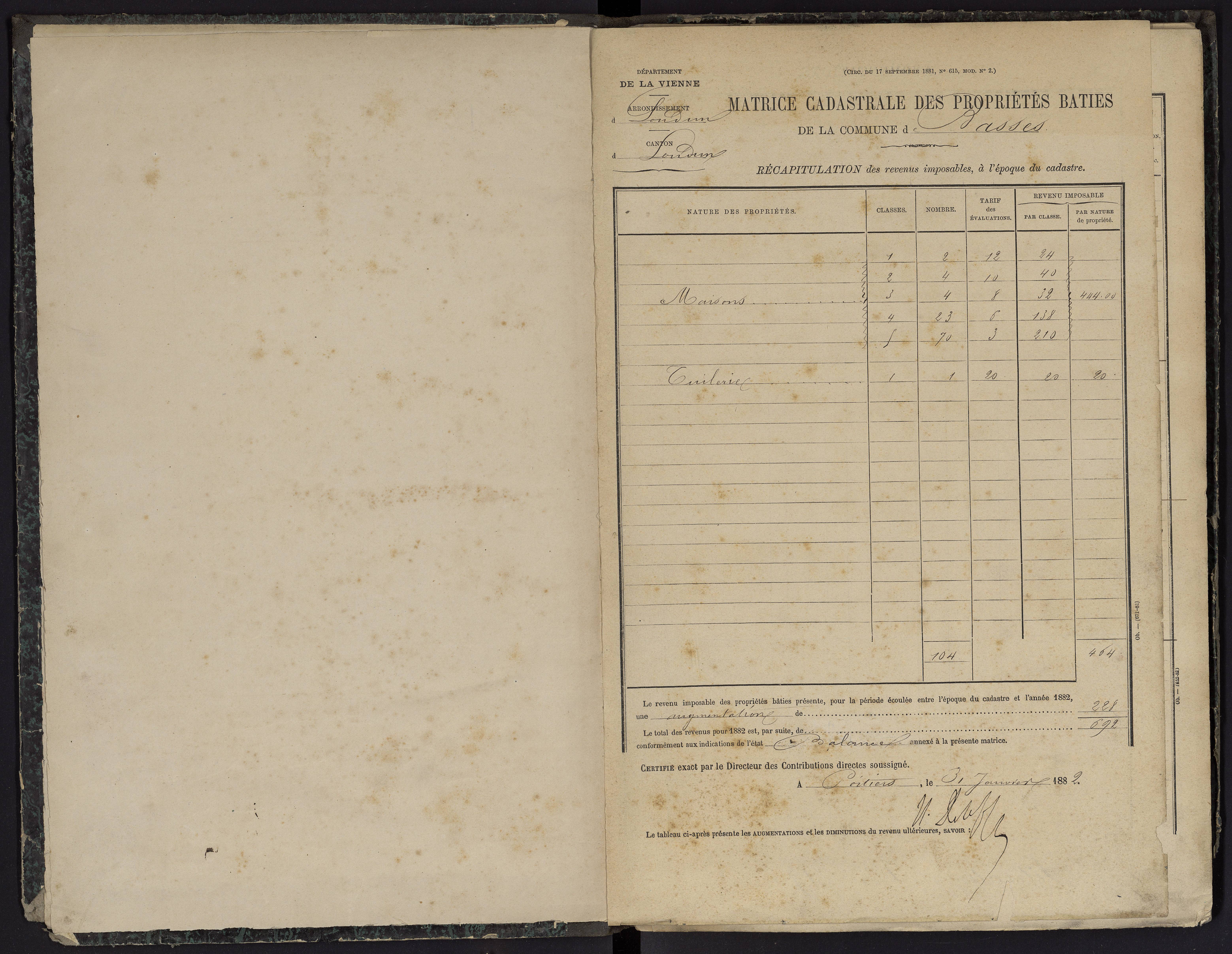Basses - FRAD086_cadastre Cases 1-134 