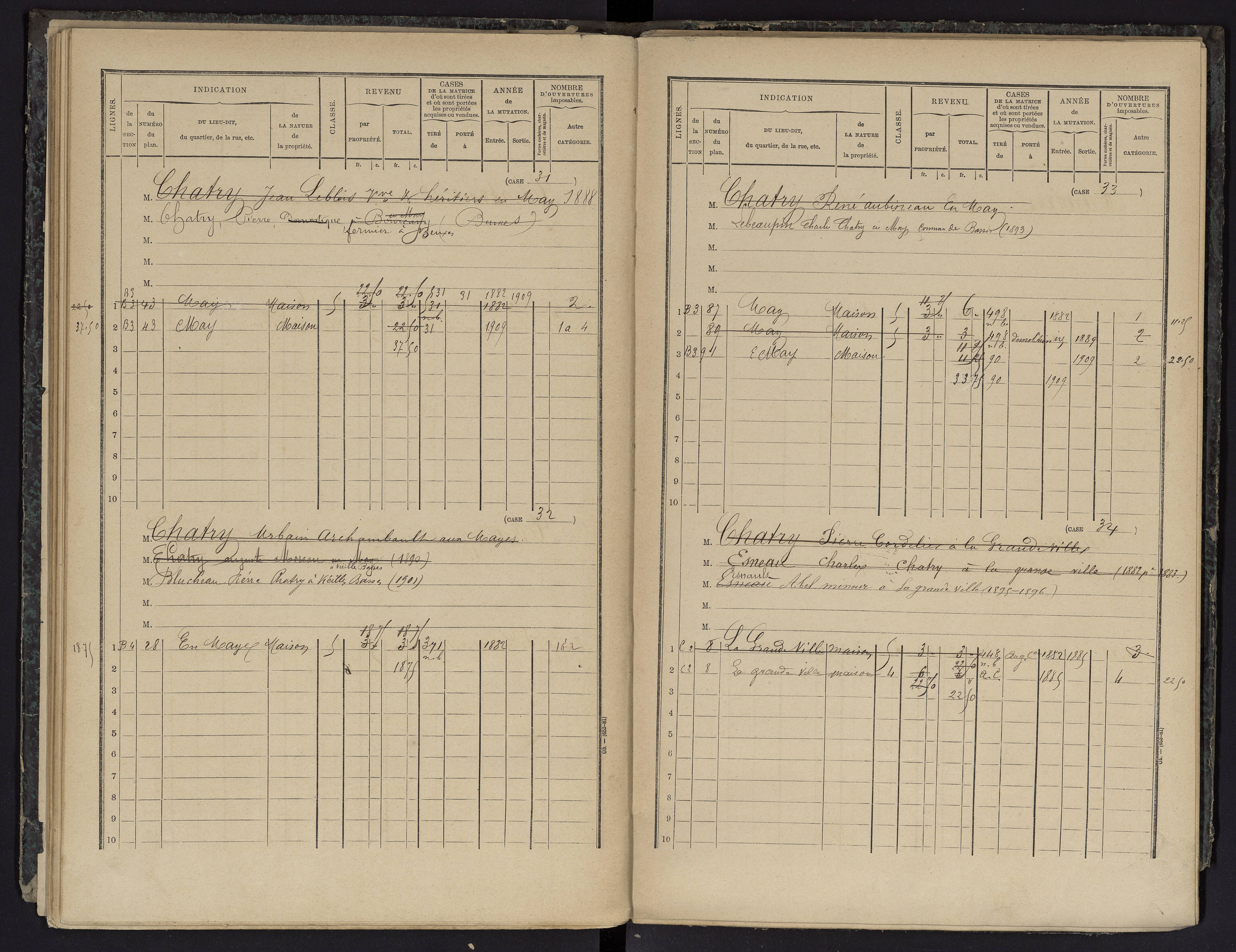 Basses - FRAD086_cadastre Cases 1-134 