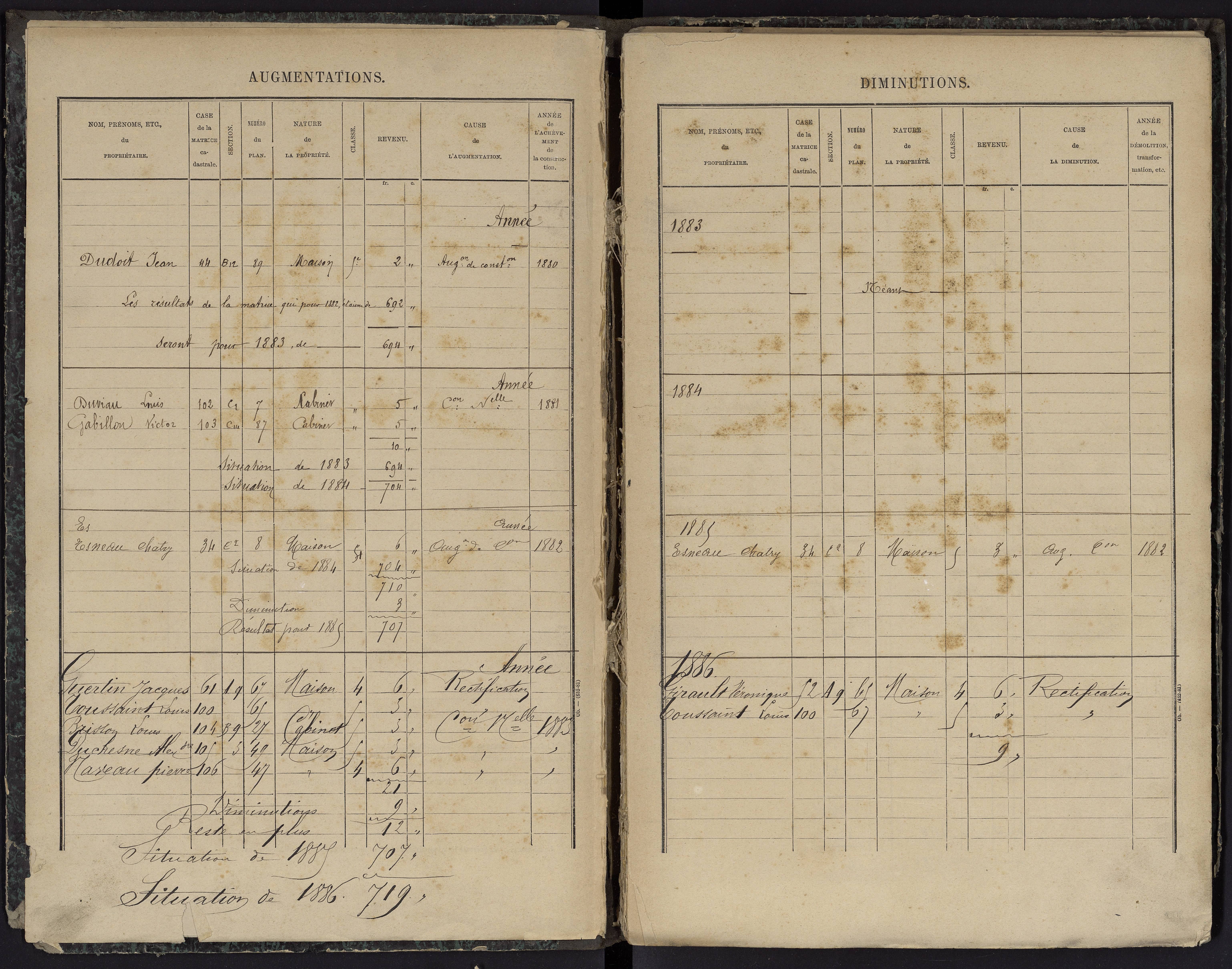 Basses - FRAD086_cadastre Cases 1-134 