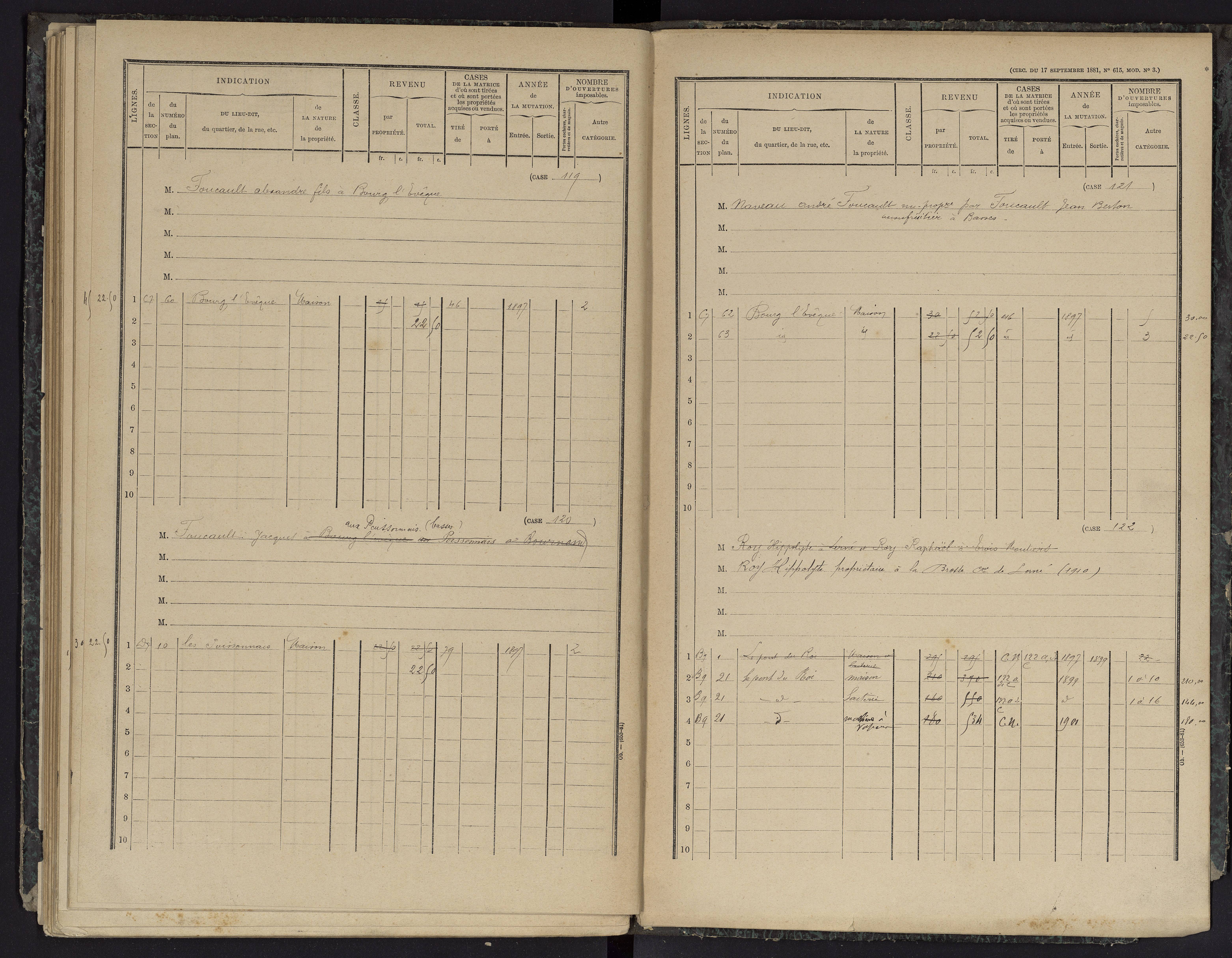 Basses - FRAD086_cadastre Cases 1-134 