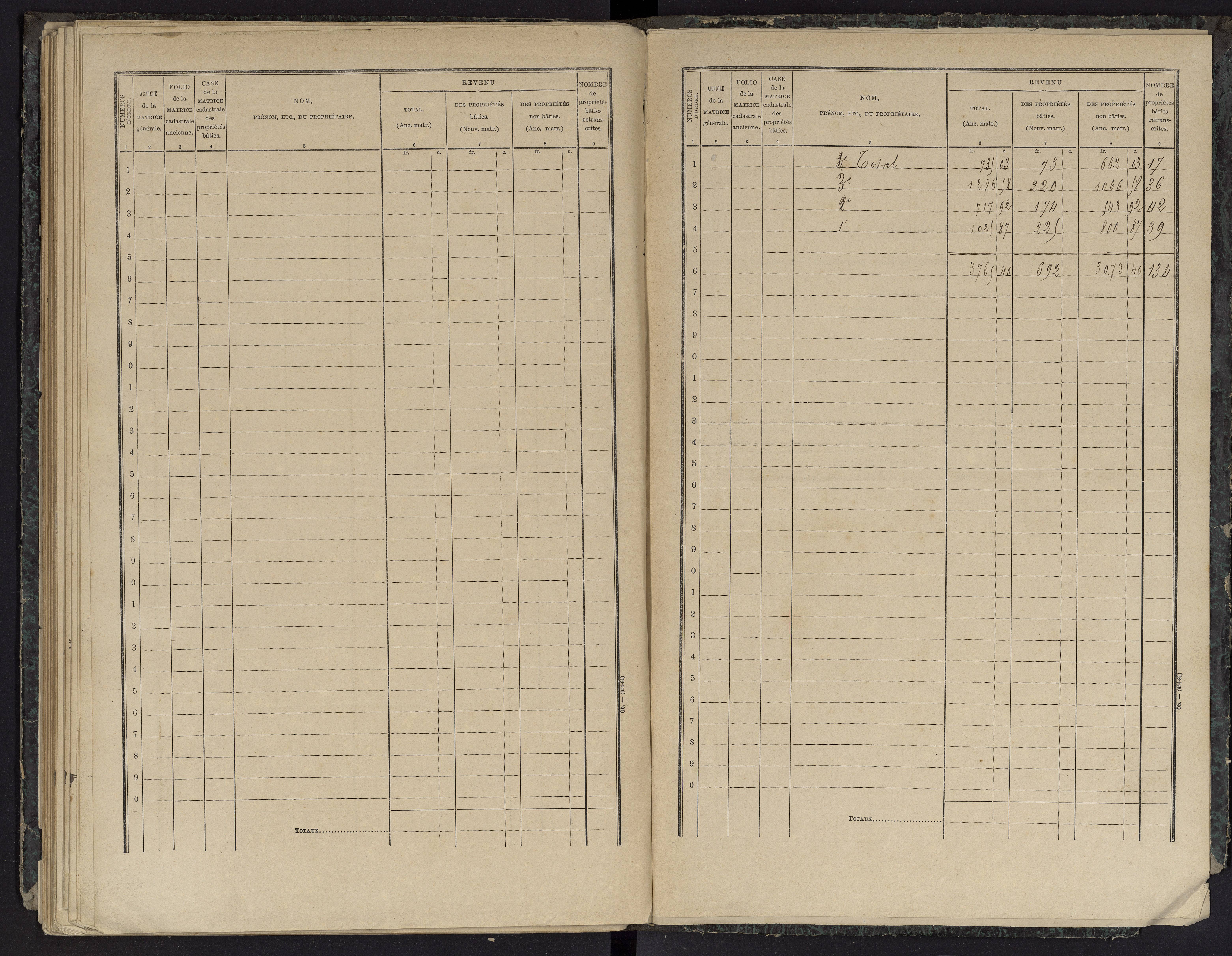 Basses - FRAD086_cadastre Cases 1-134 