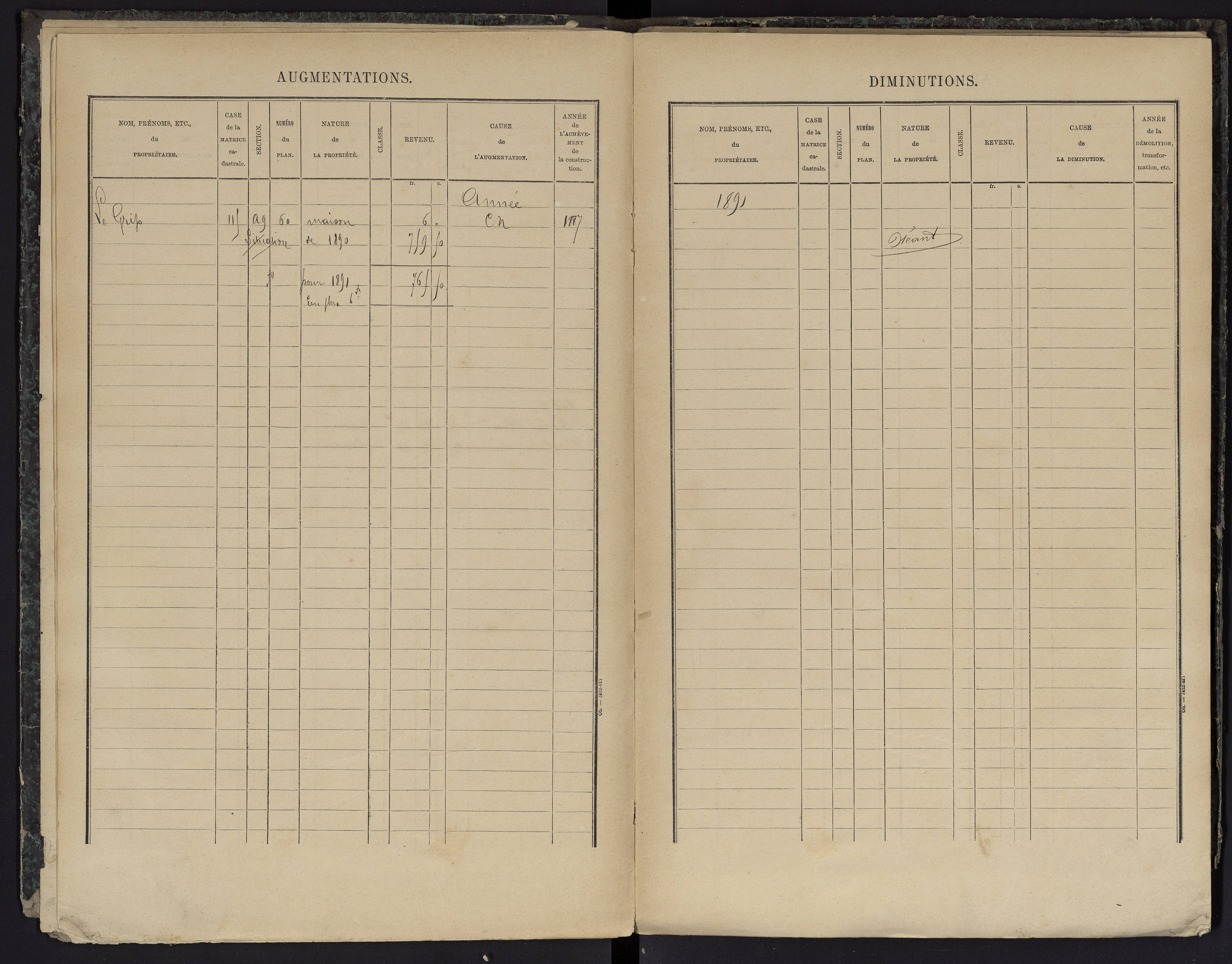 Basses - FRAD086_cadastre Cases 1-134 