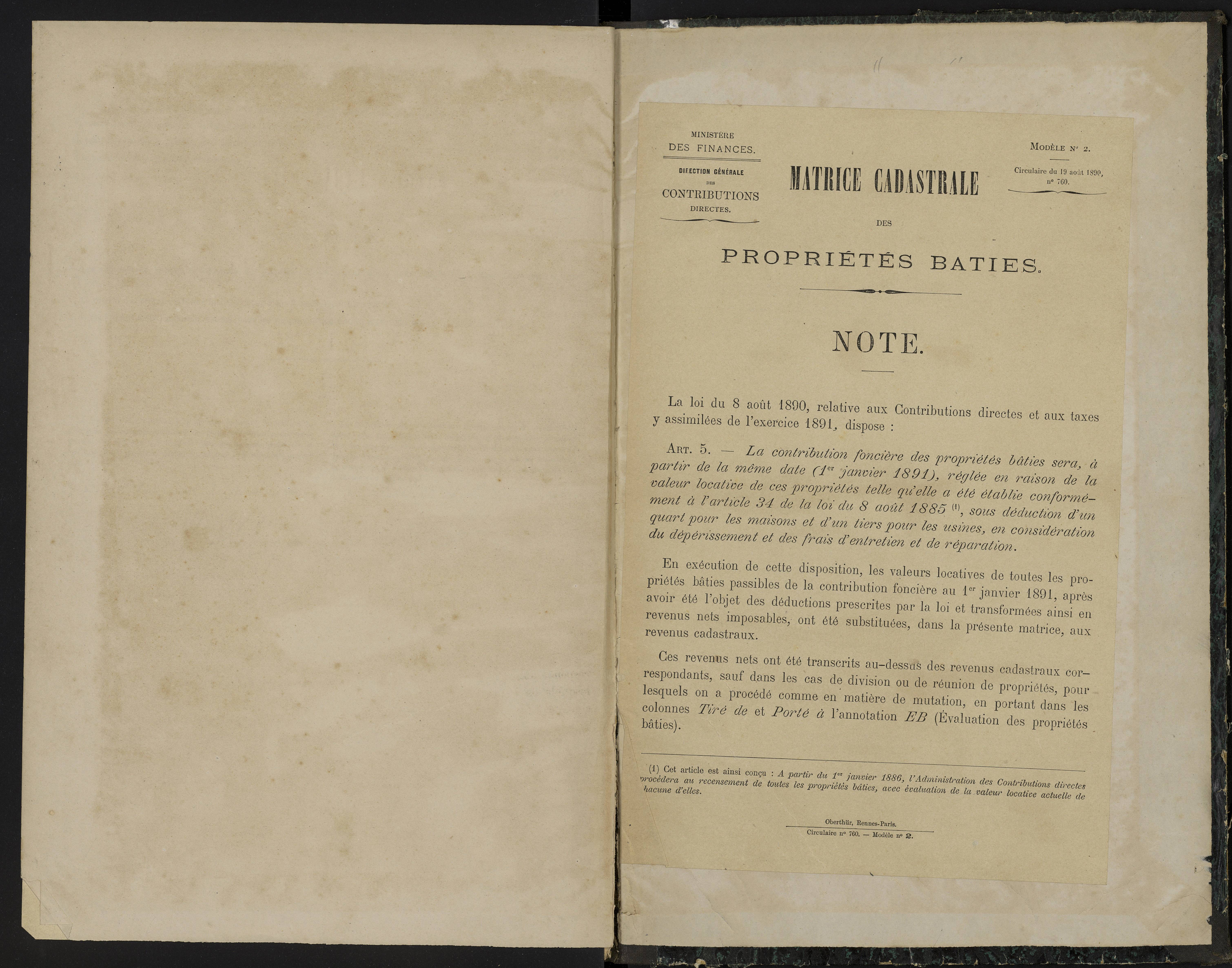 Bellefonds - FRAD086_cadastre Cases 1-92, 