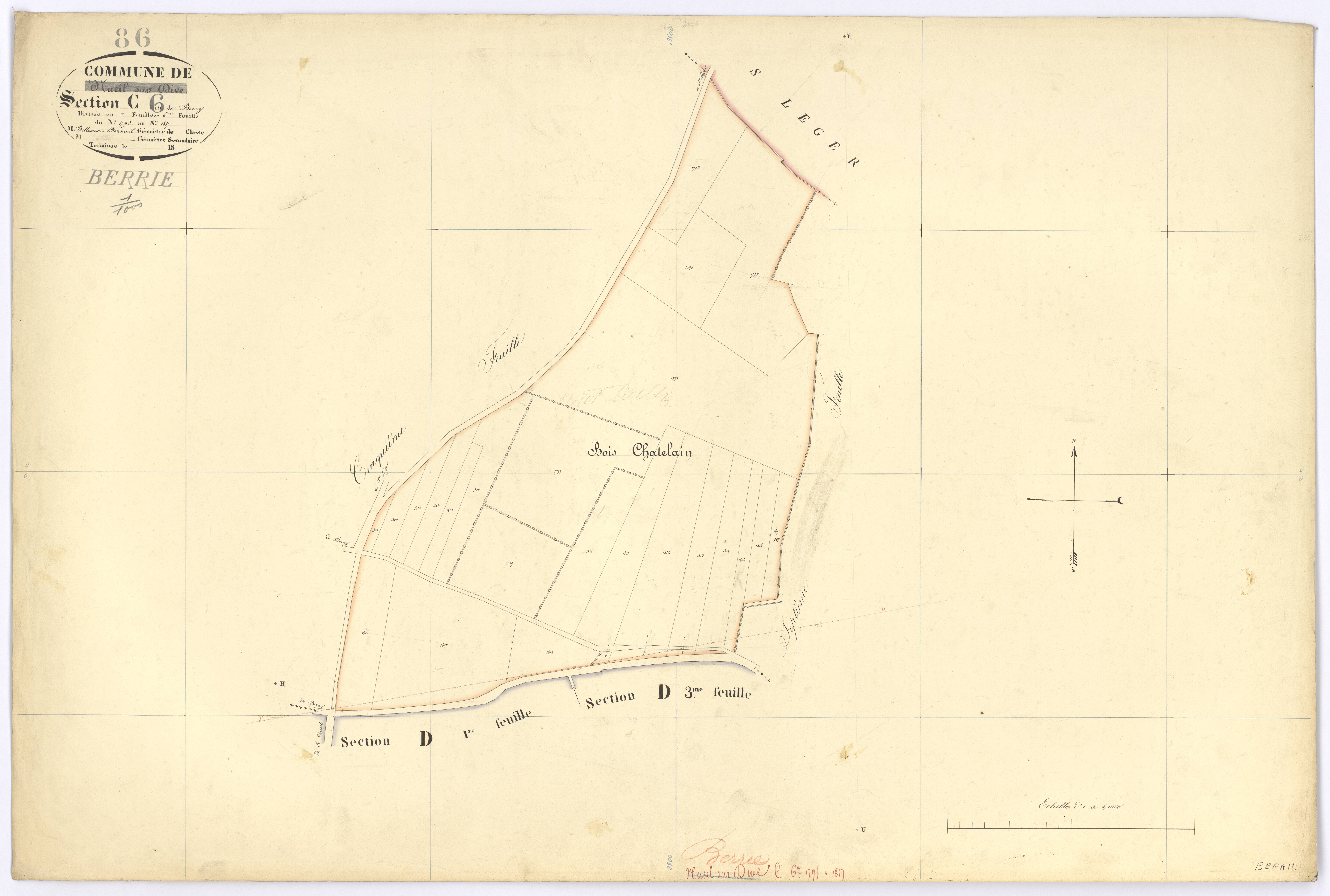 Berrie - FRAD086_cadastre Plans 