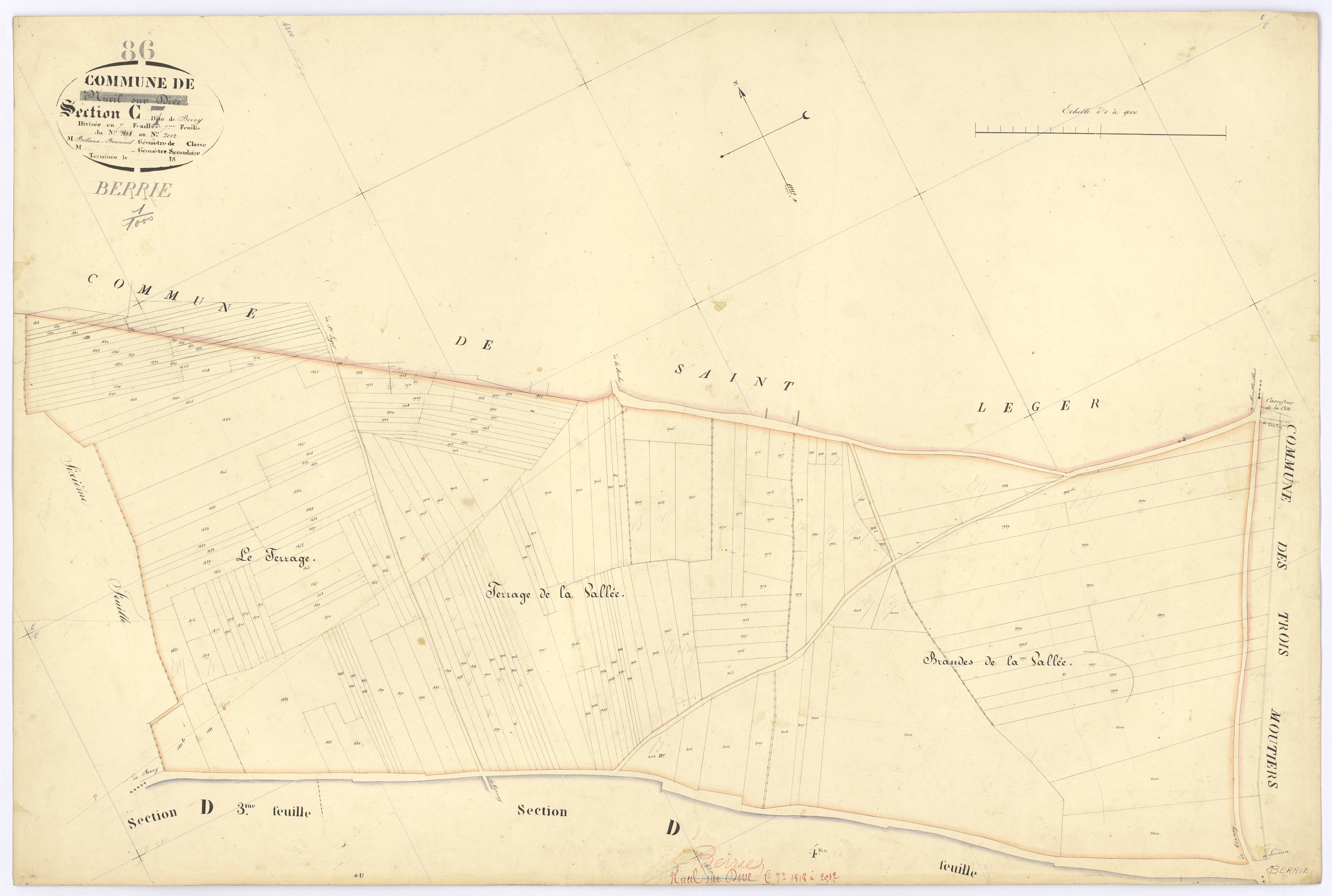 Berrie - FRAD086_cadastre Plans 
