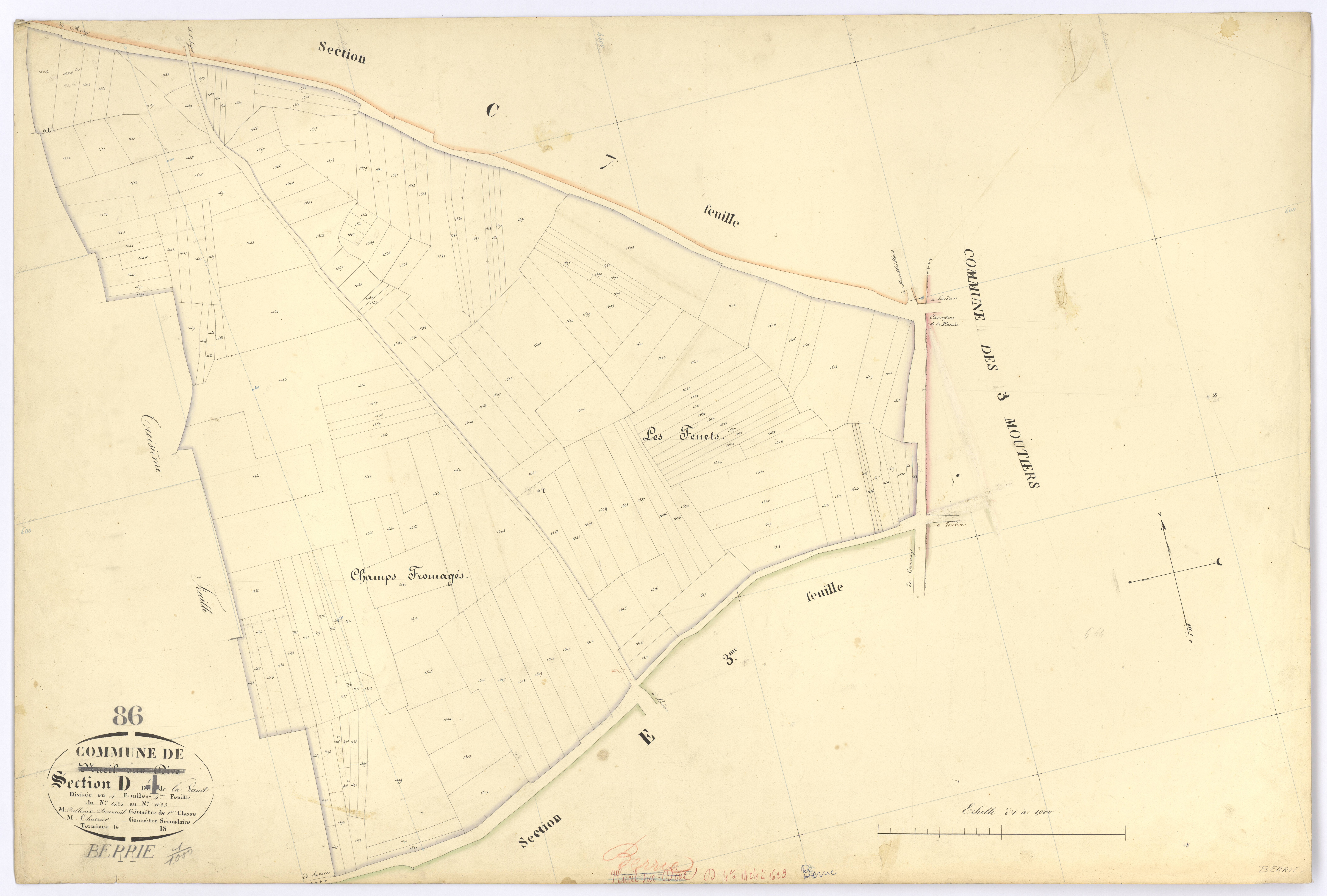 Berrie - FRAD086_cadastre Plans 