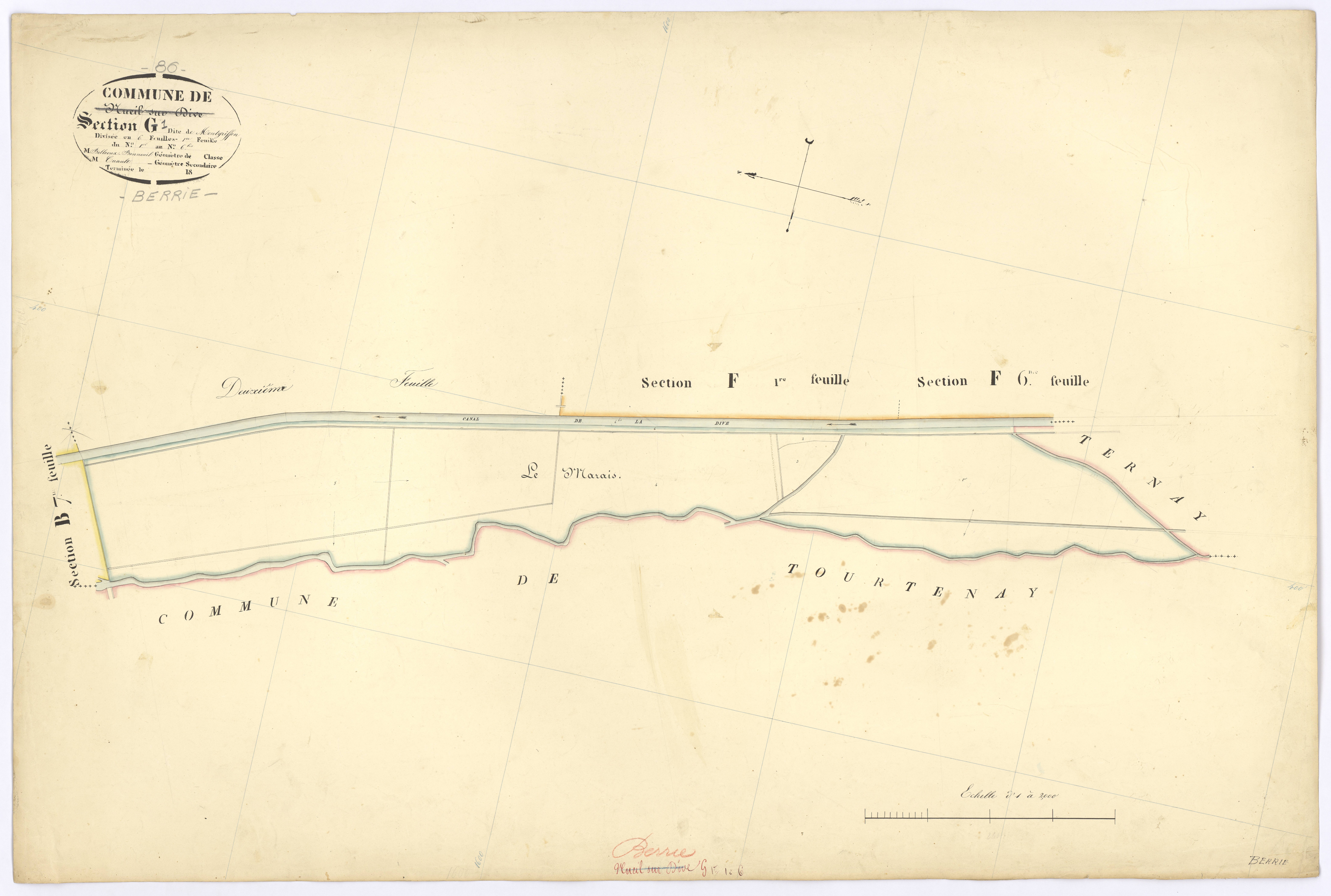 Berrie - FRAD086_cadastre Plans 