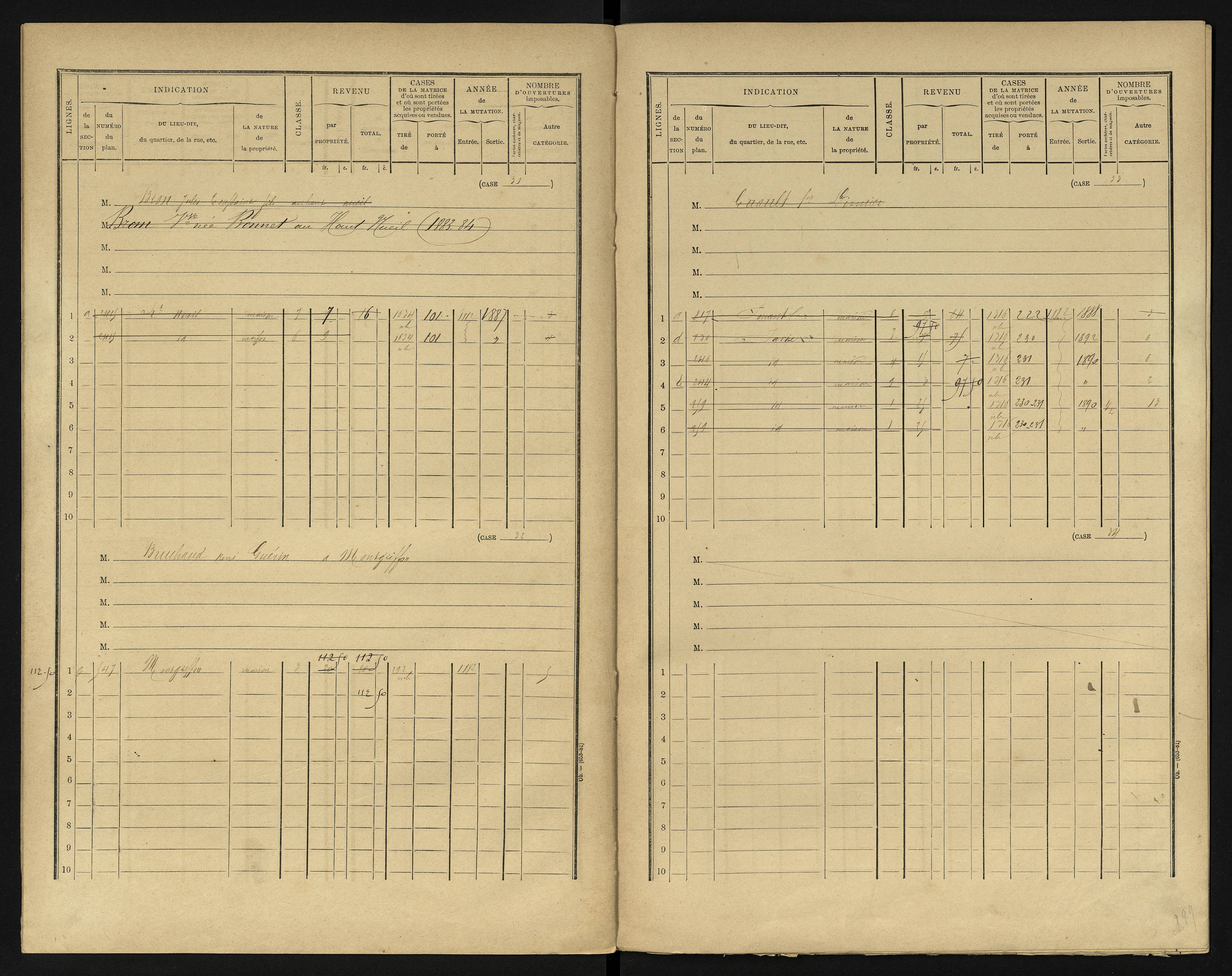Berrie - FRAD086_cadastre Cases 1-280 