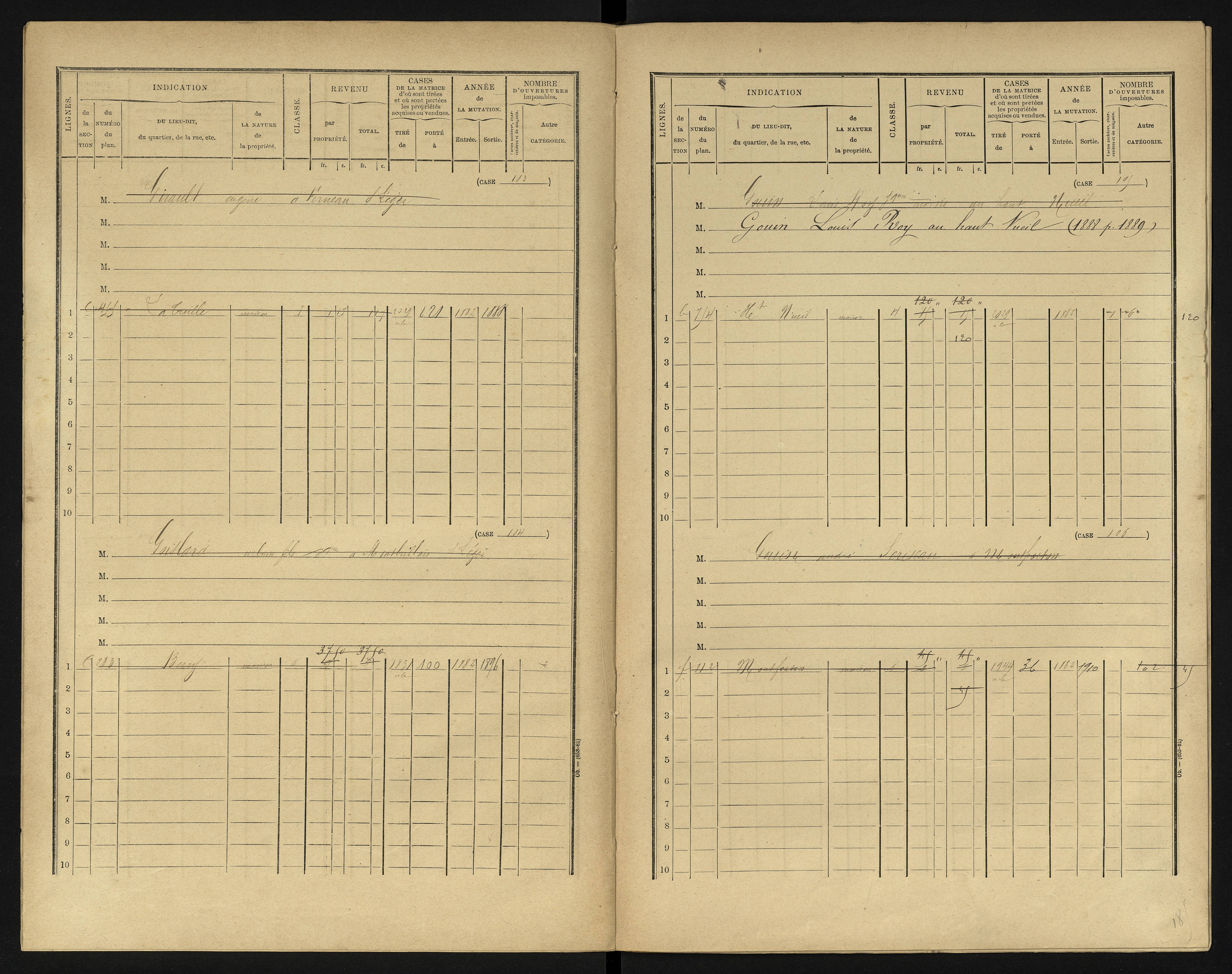Berrie - FRAD086_cadastre Cases 1-280 