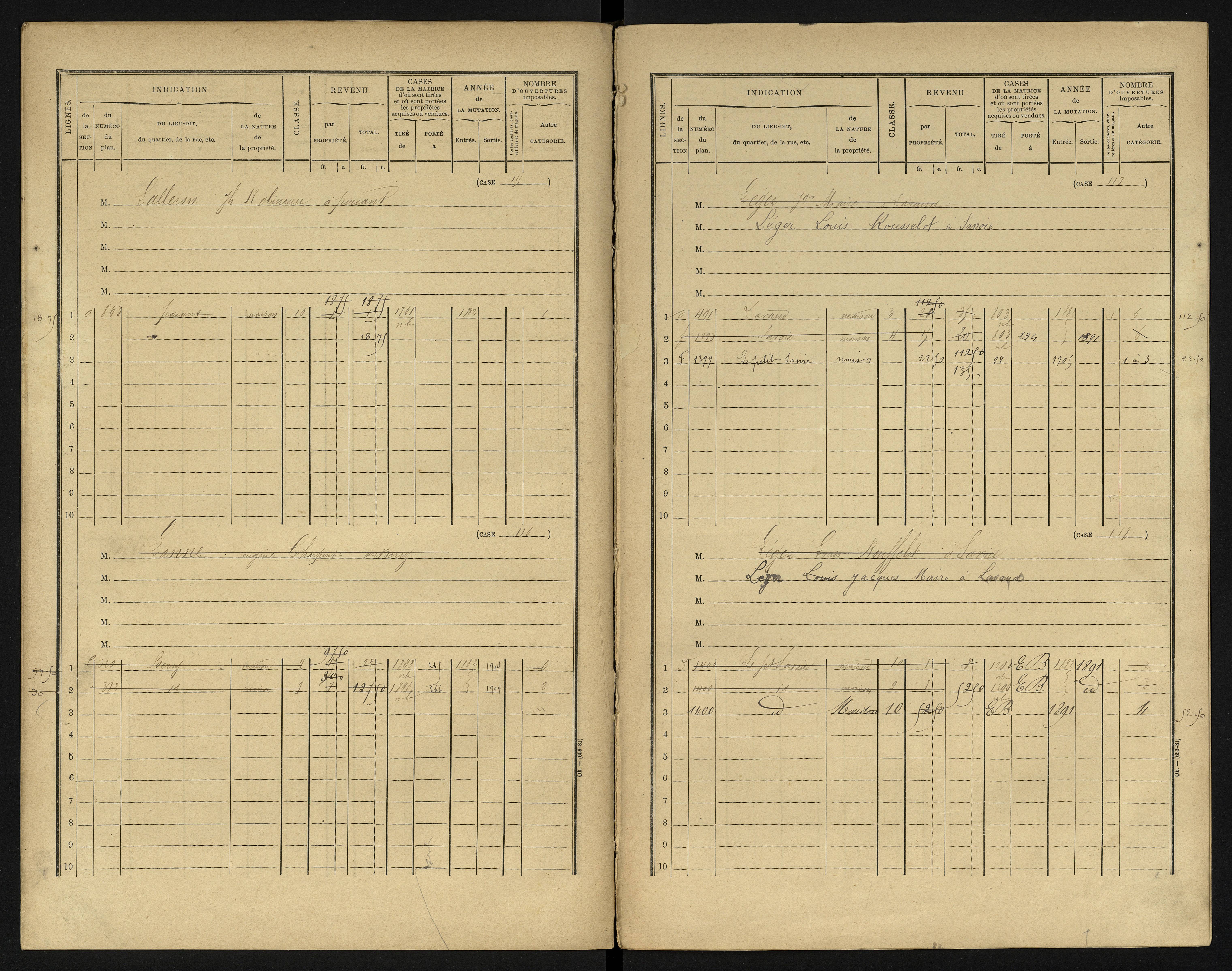 Berrie - FRAD086_cadastre Cases 1-280 