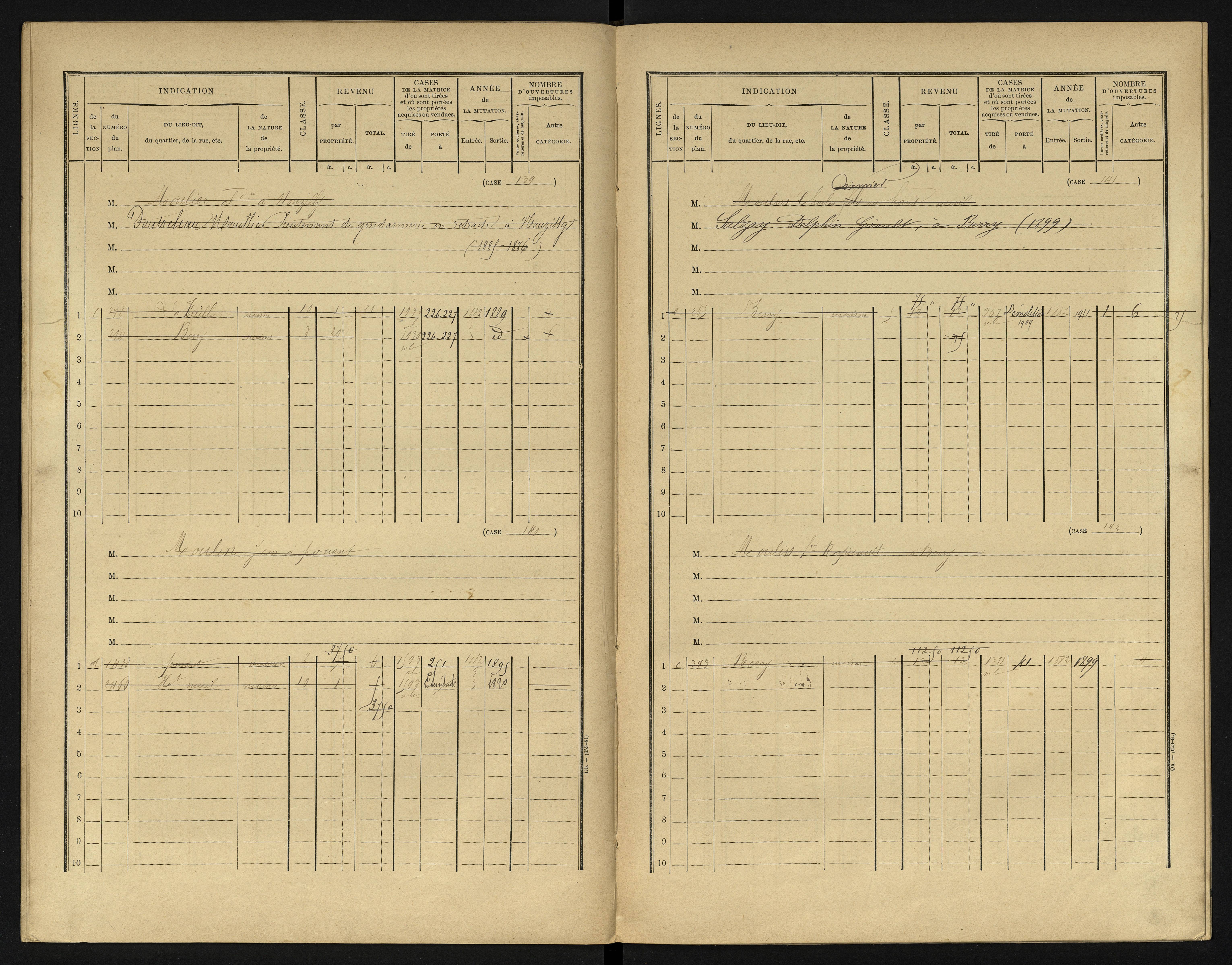 Berrie - FRAD086_cadastre Cases 1-280 