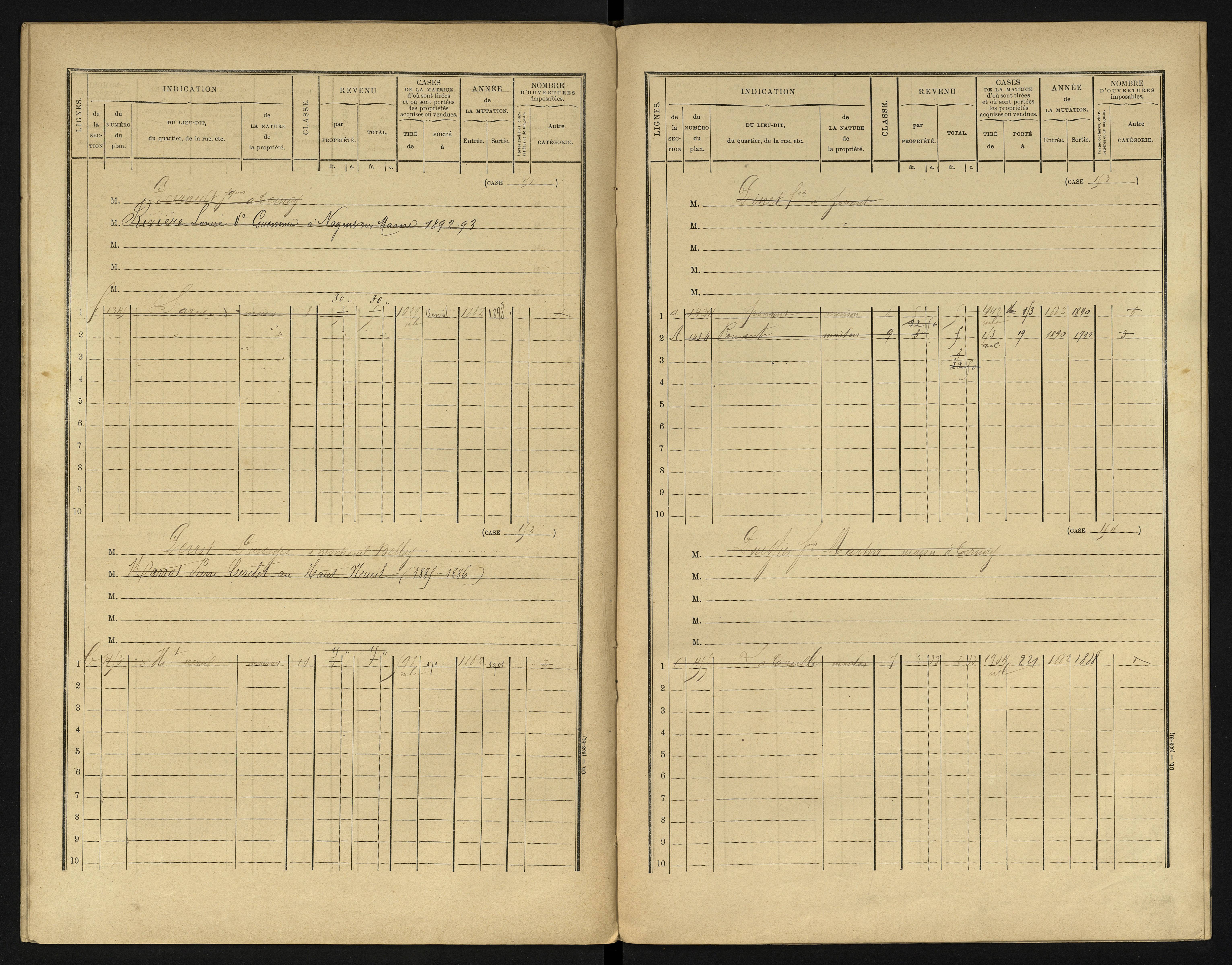 Berrie - FRAD086_cadastre Cases 1-280 