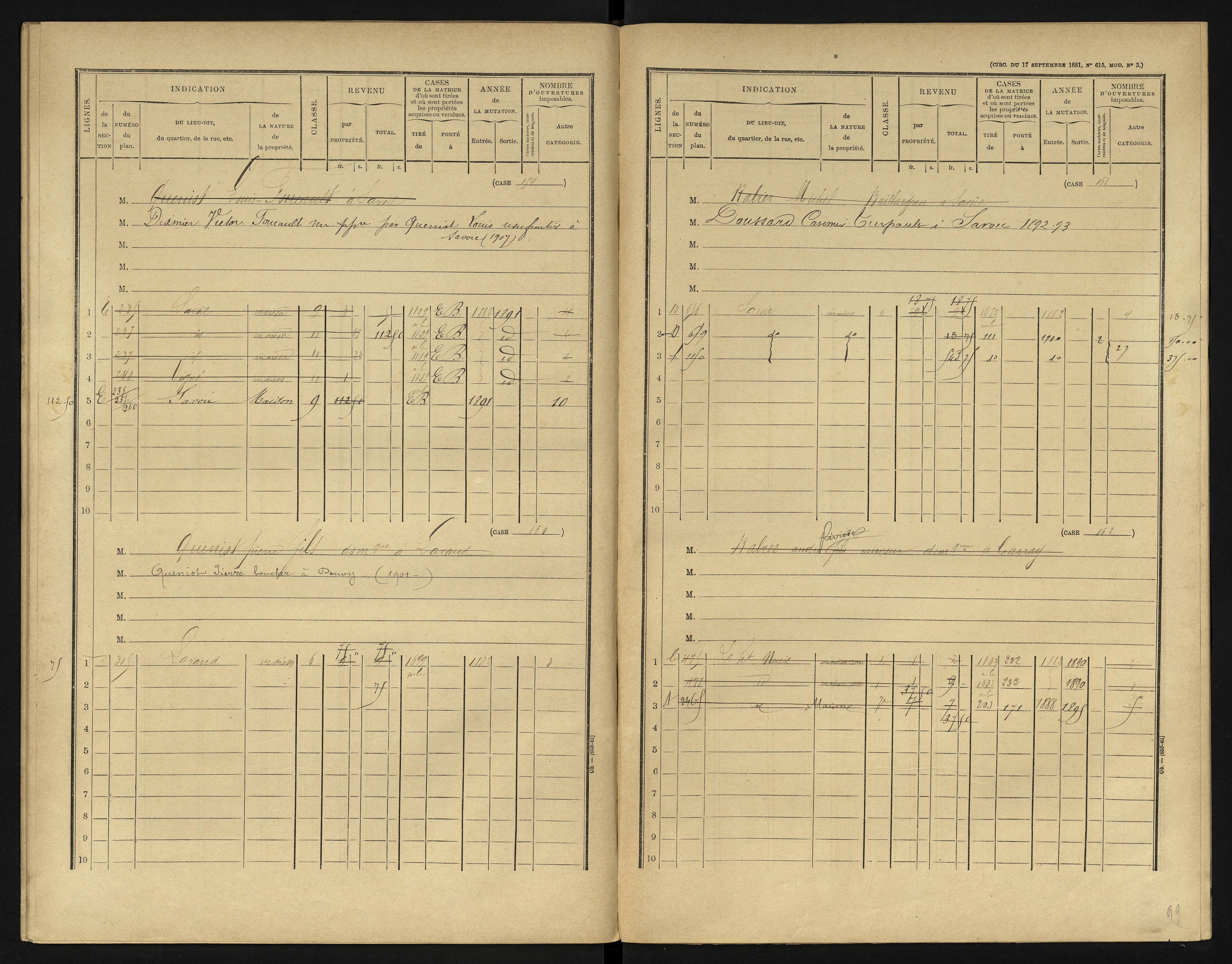 Berrie - FRAD086_cadastre Cases 1-280 