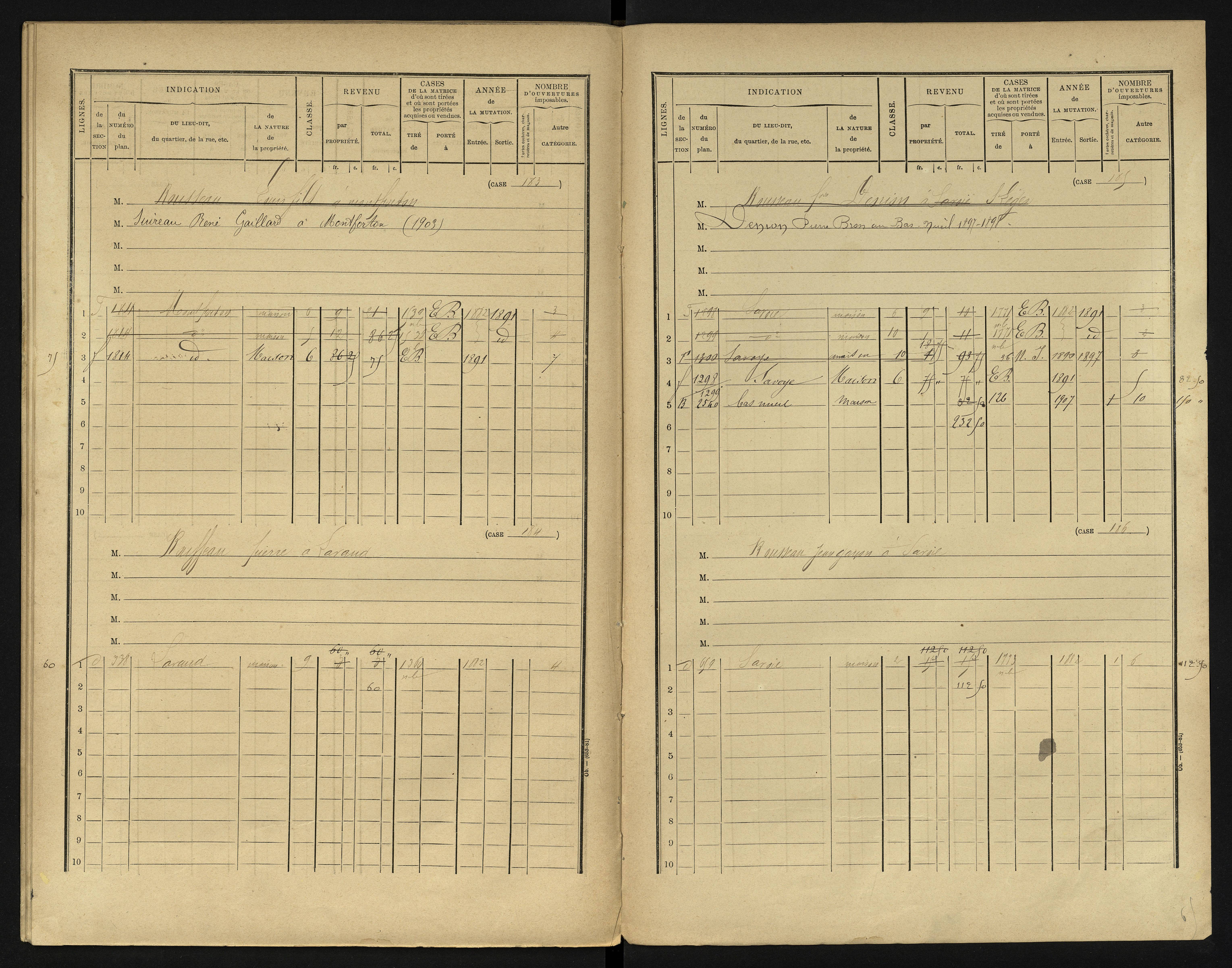 Berrie - FRAD086_cadastre Cases 1-280 
