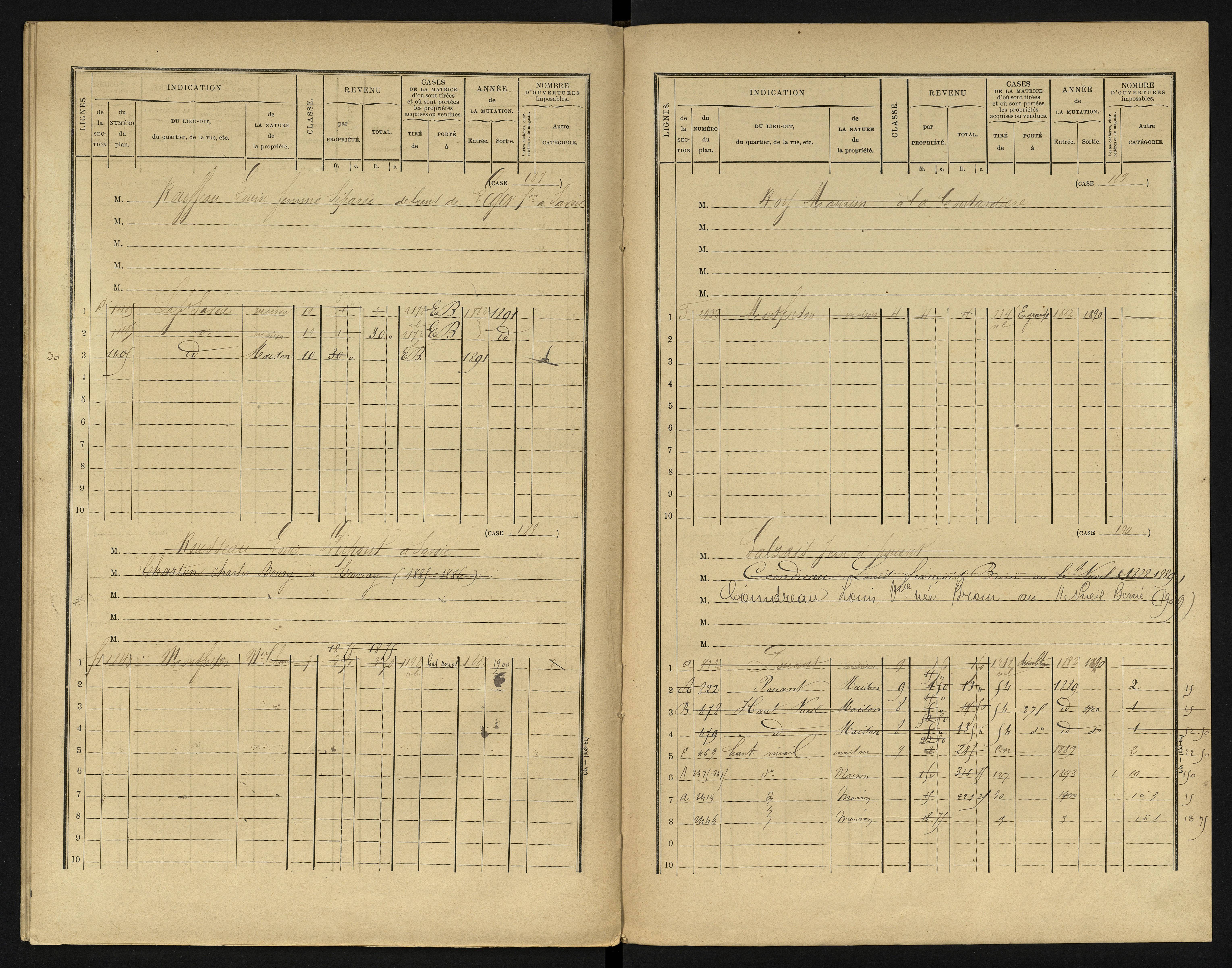 Berrie - FRAD086_cadastre Cases 1-280 
