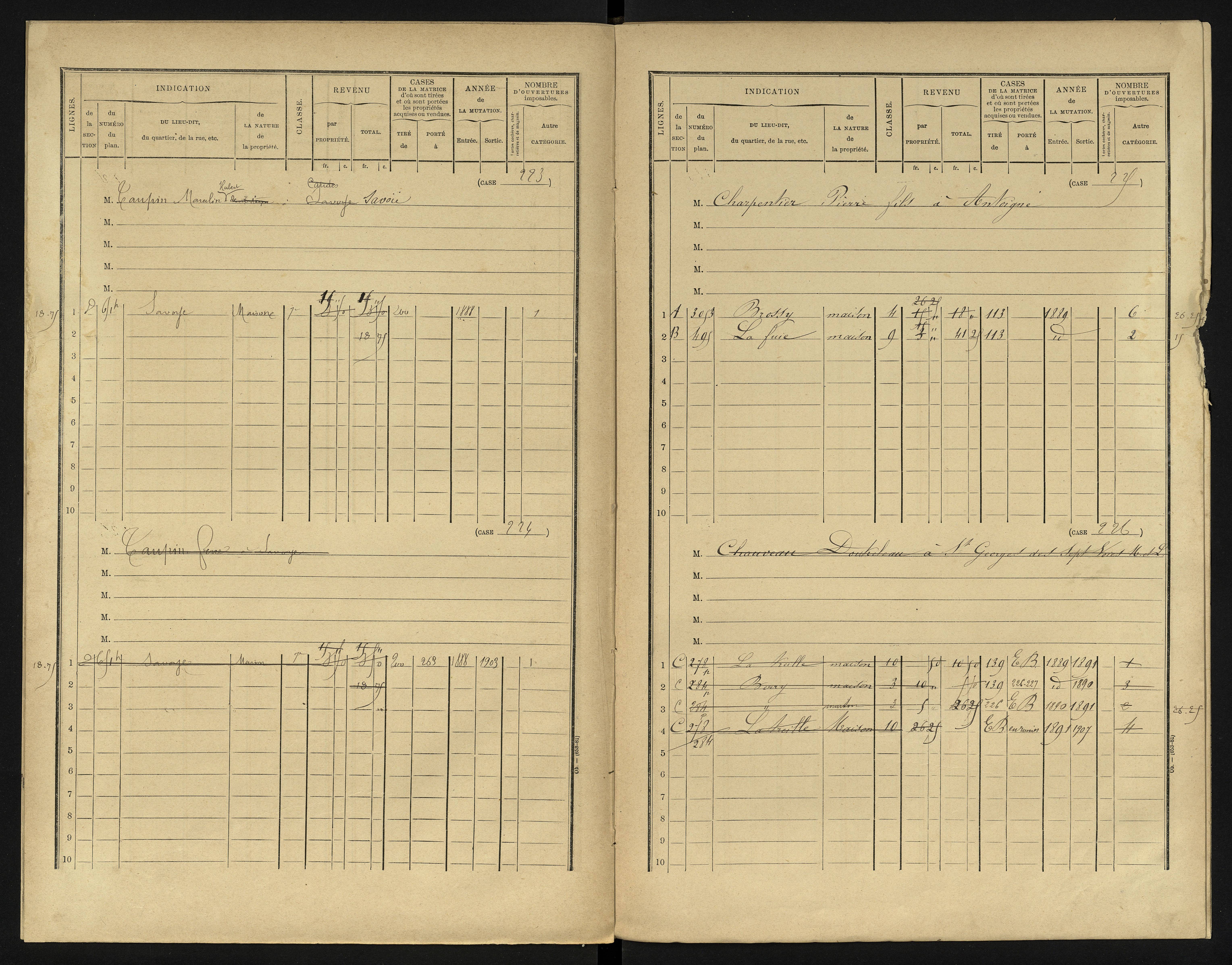 Berrie - FRAD086_cadastre Cases 1-280 