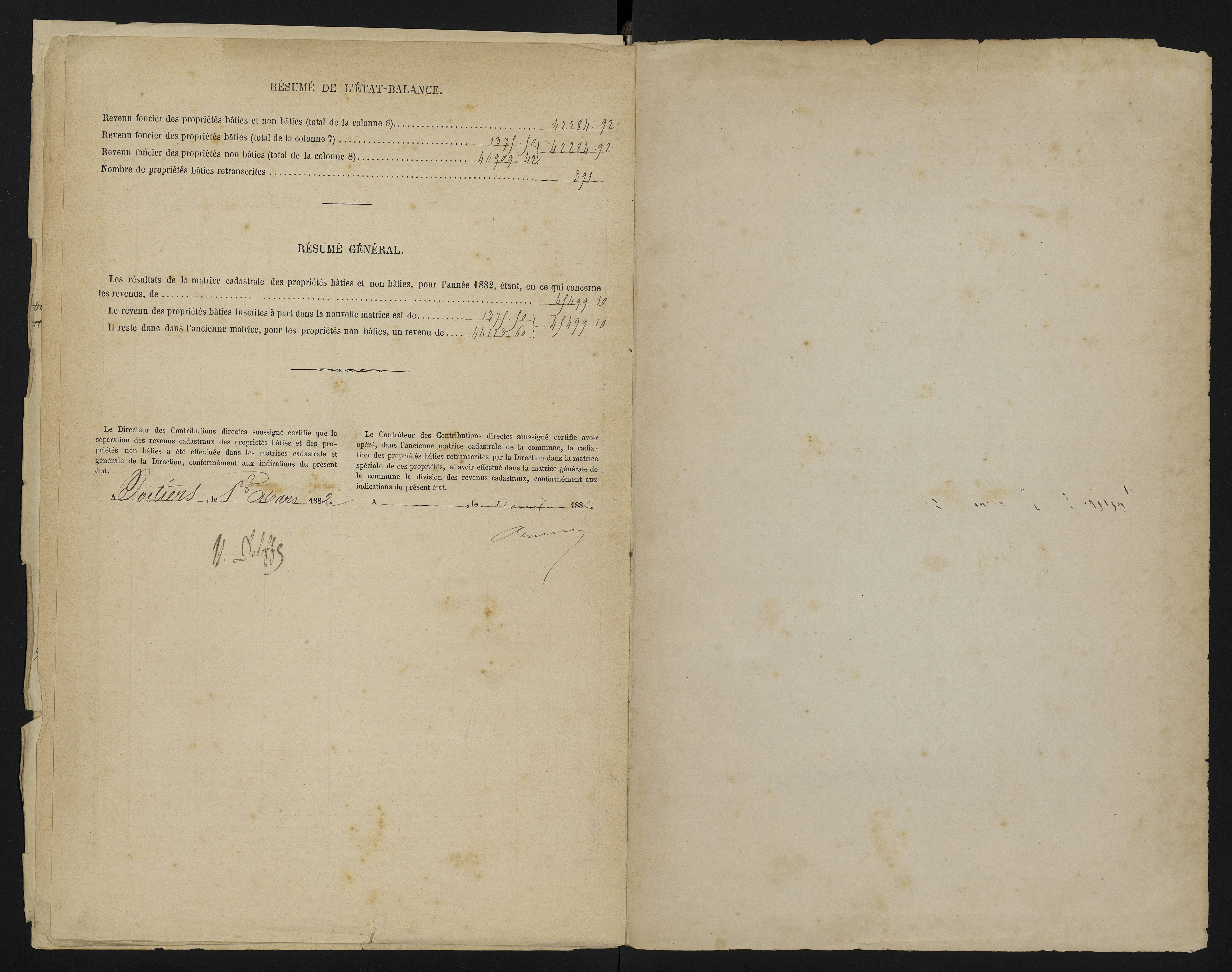 Béthines - FRAD086_cadastre Cases 1-328 