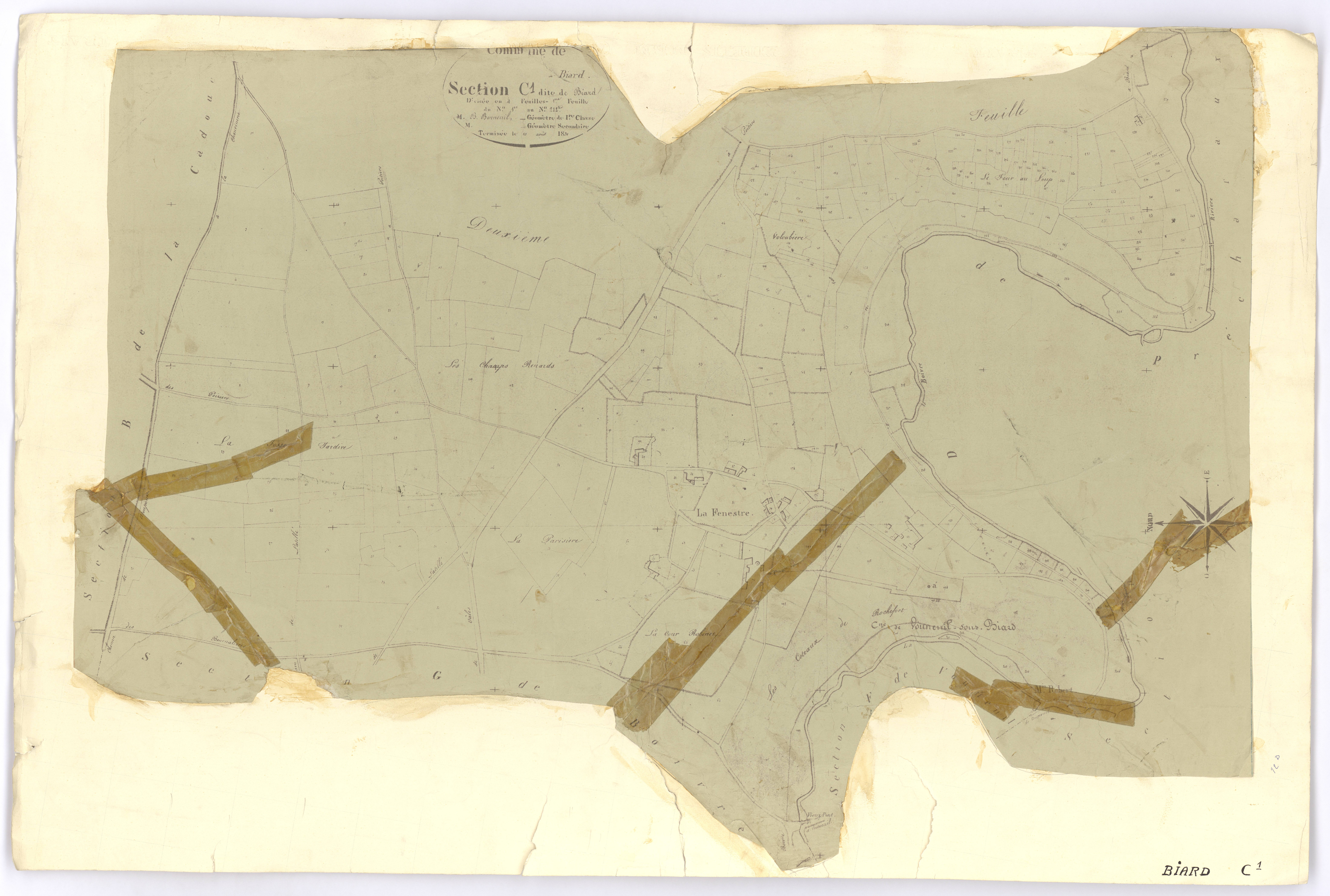 Biard - FRAD086_cadastre Plans 