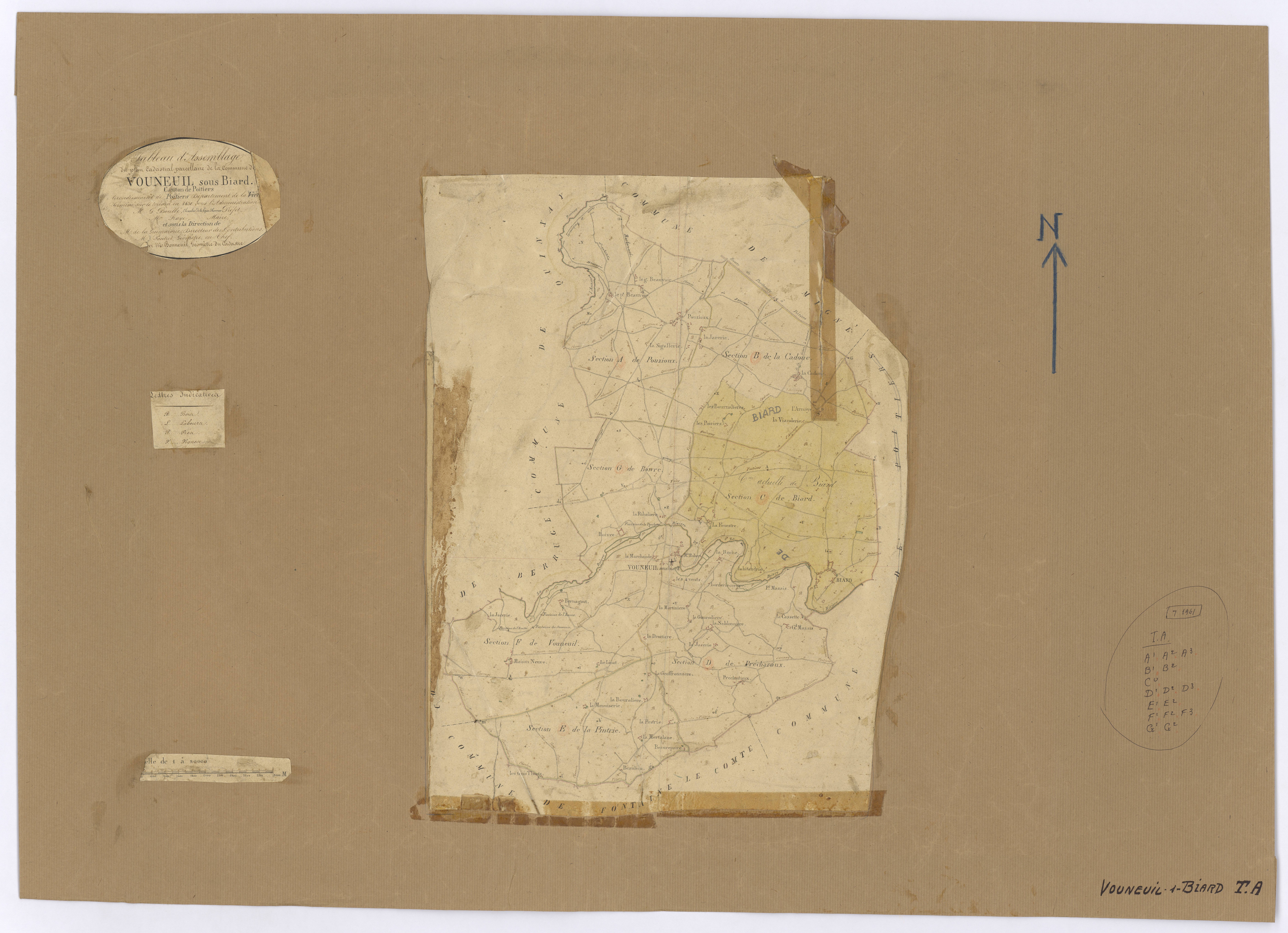 Biard - FRAD086_cadastre Plans 