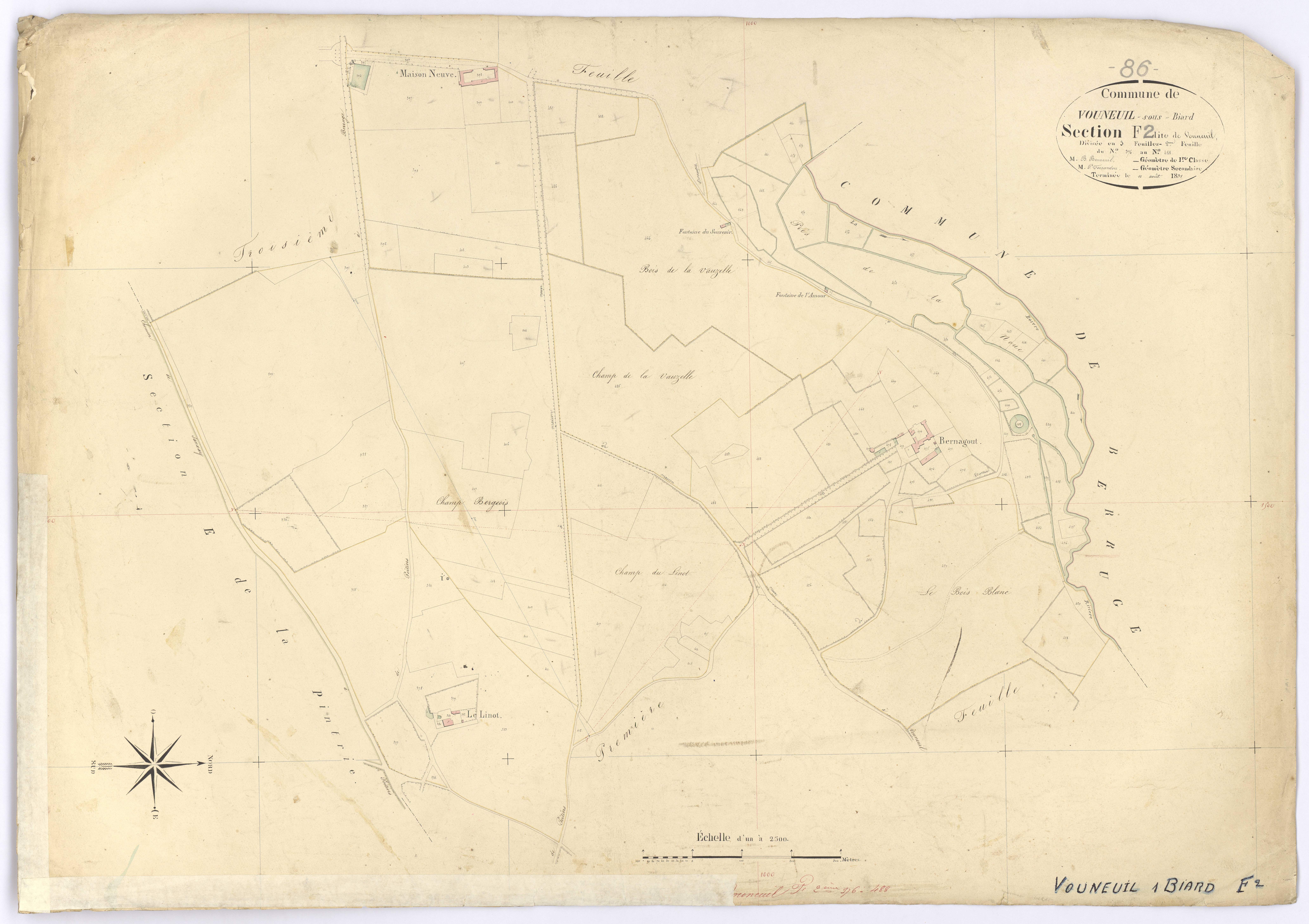 Biard - FRAD086_cadastre Plans 