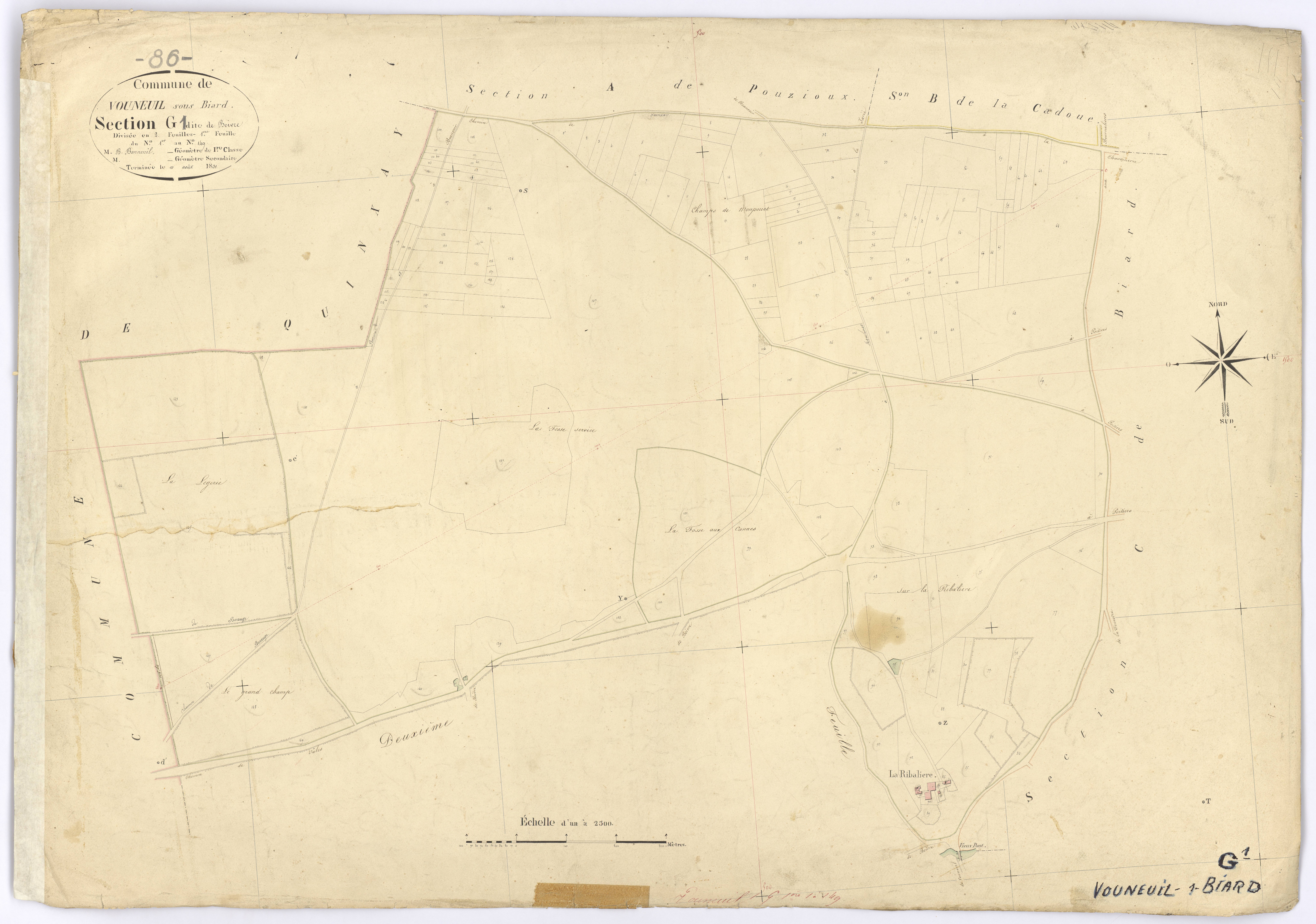 Biard - FRAD086_cadastre Plans 