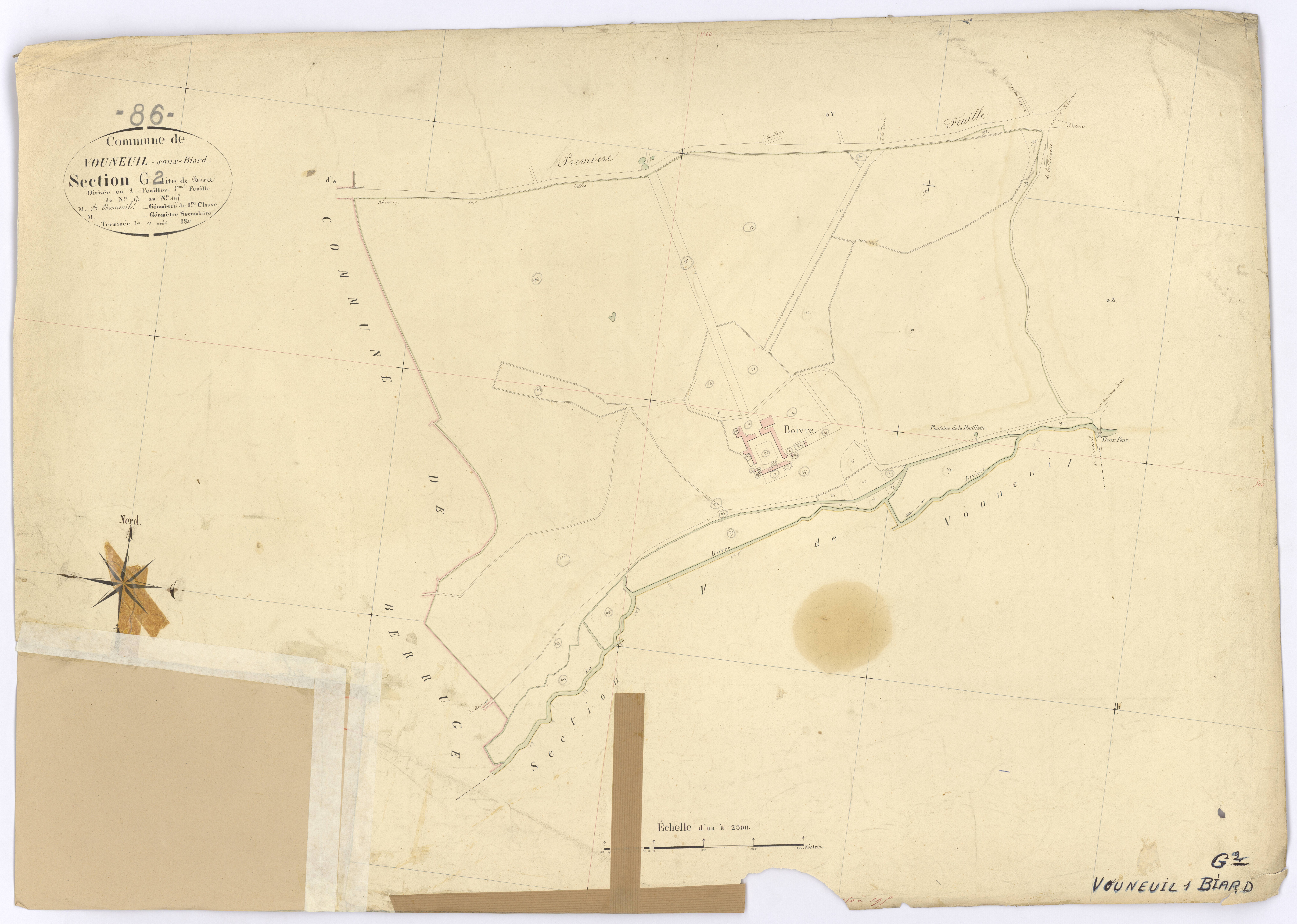 Biard - FRAD086_cadastre Plans 