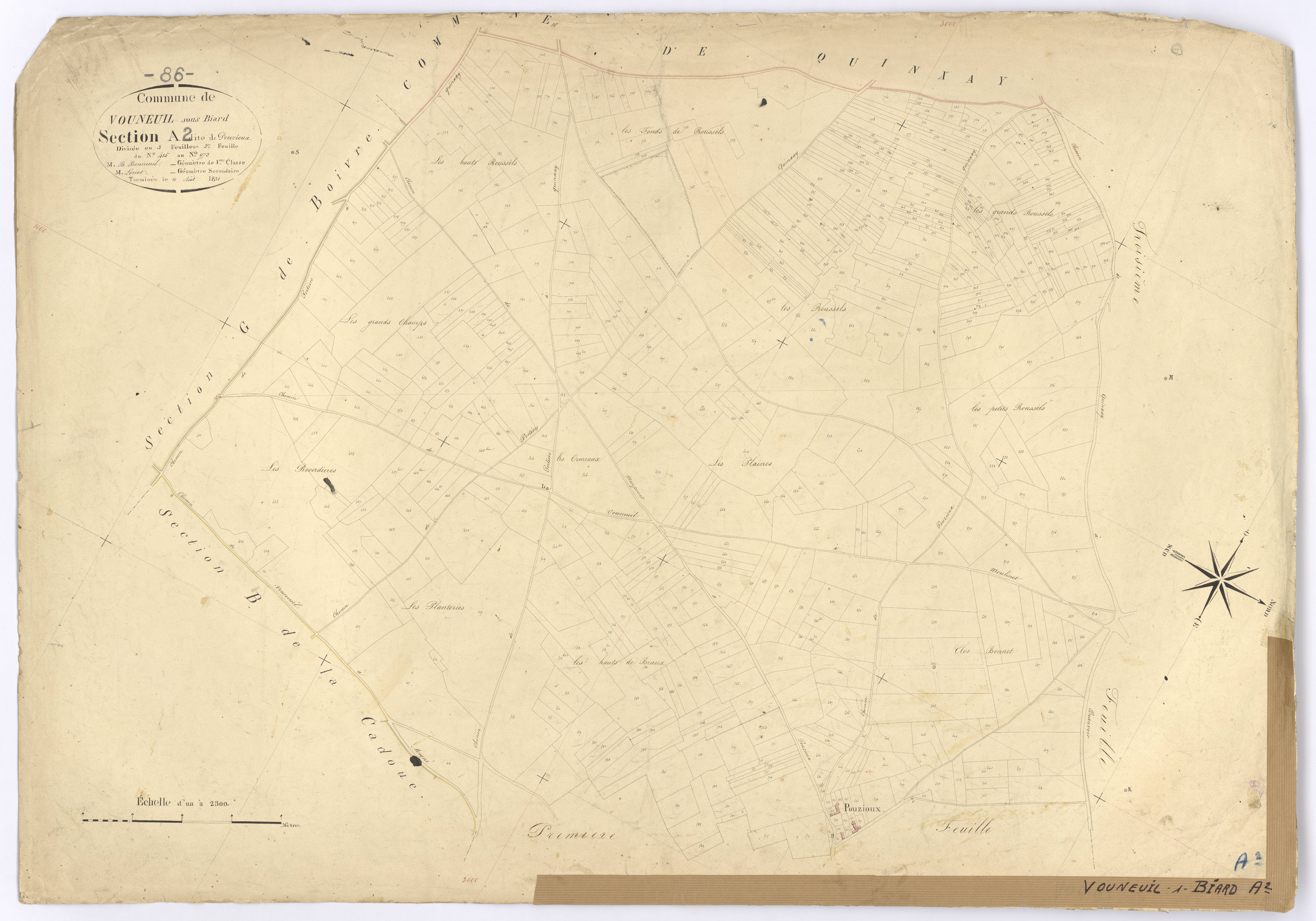 Biard - FRAD086_cadastre Plans 