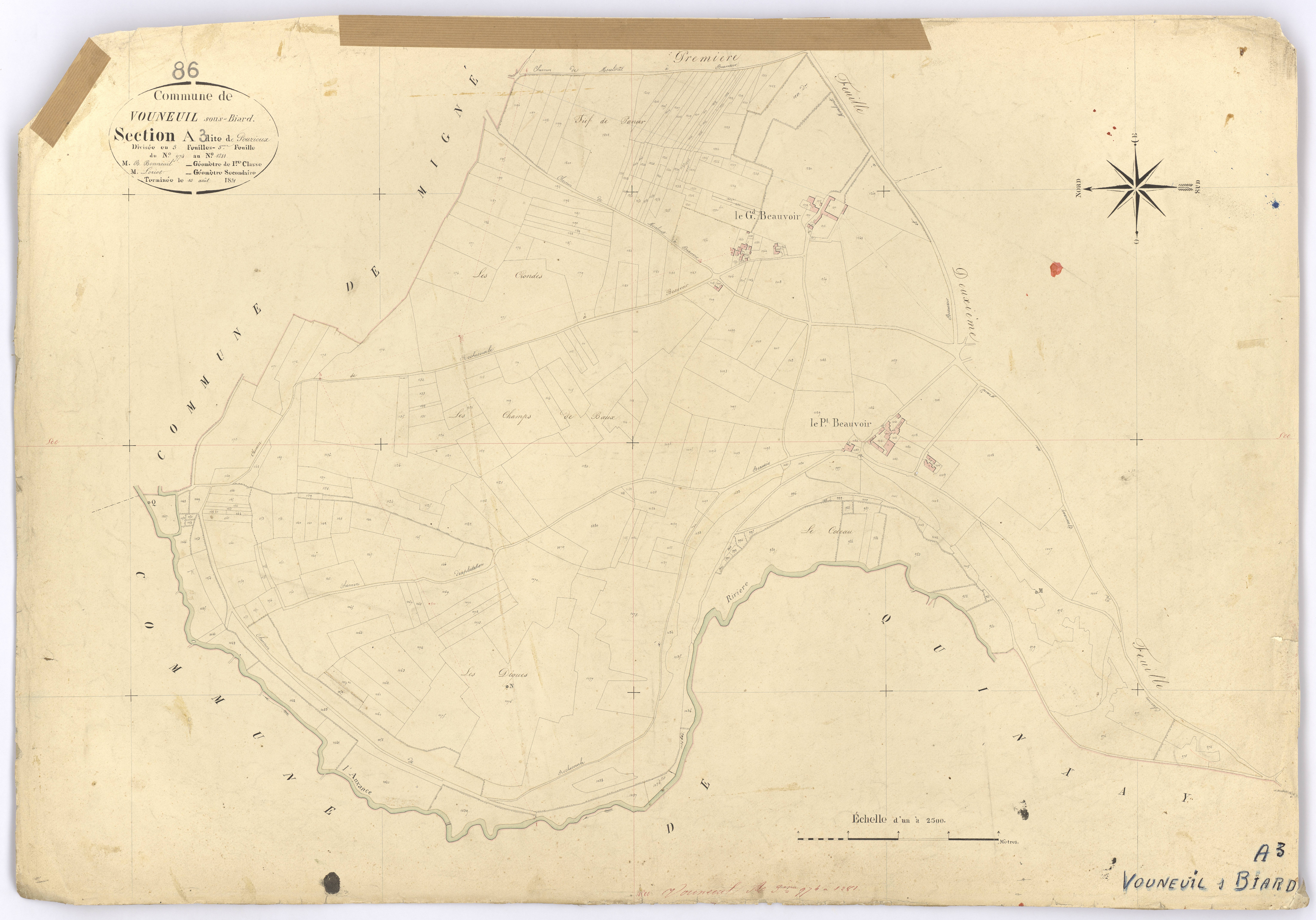 Biard - FRAD086_cadastre Plans 