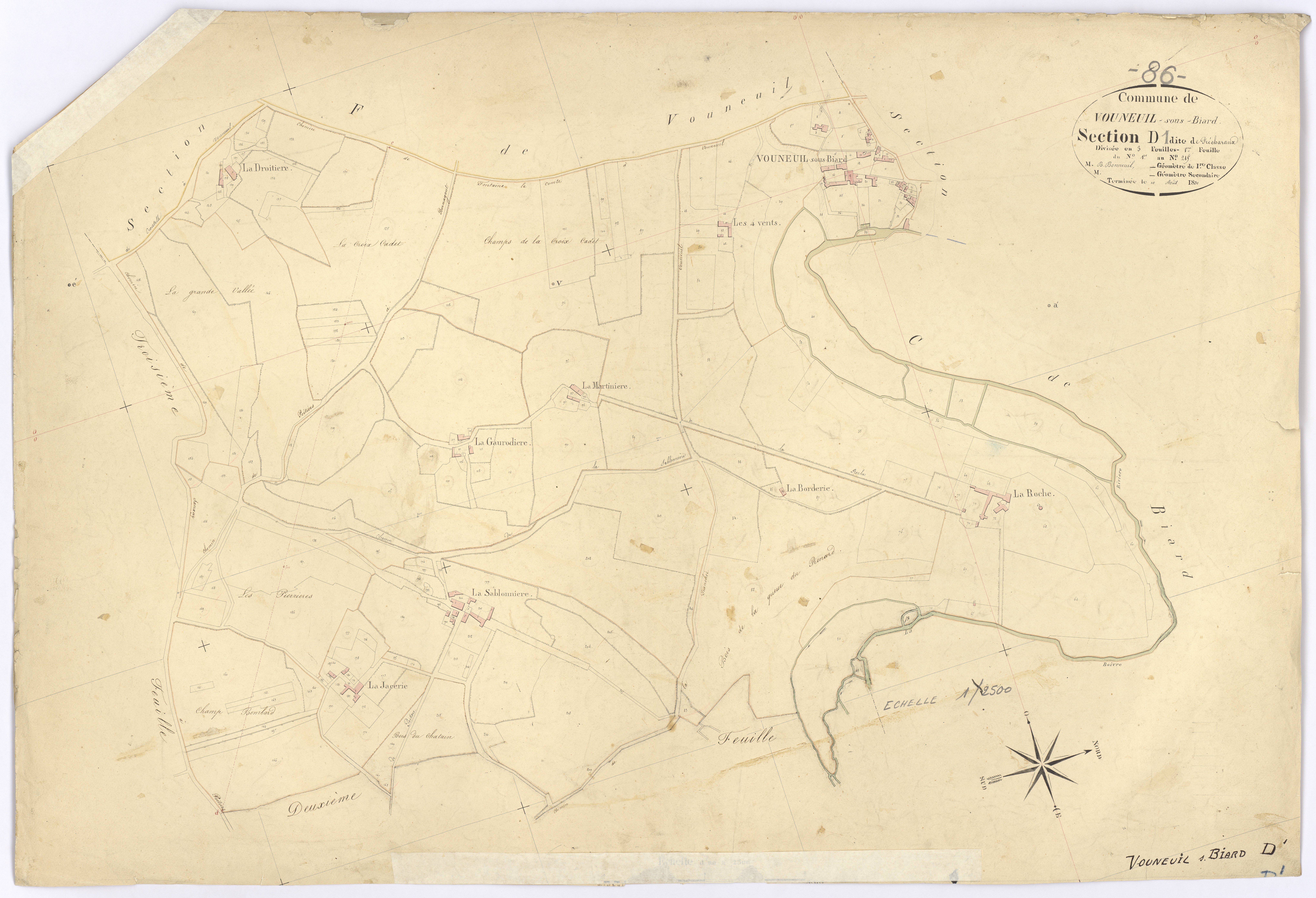 Biard - FRAD086_cadastre Plans 