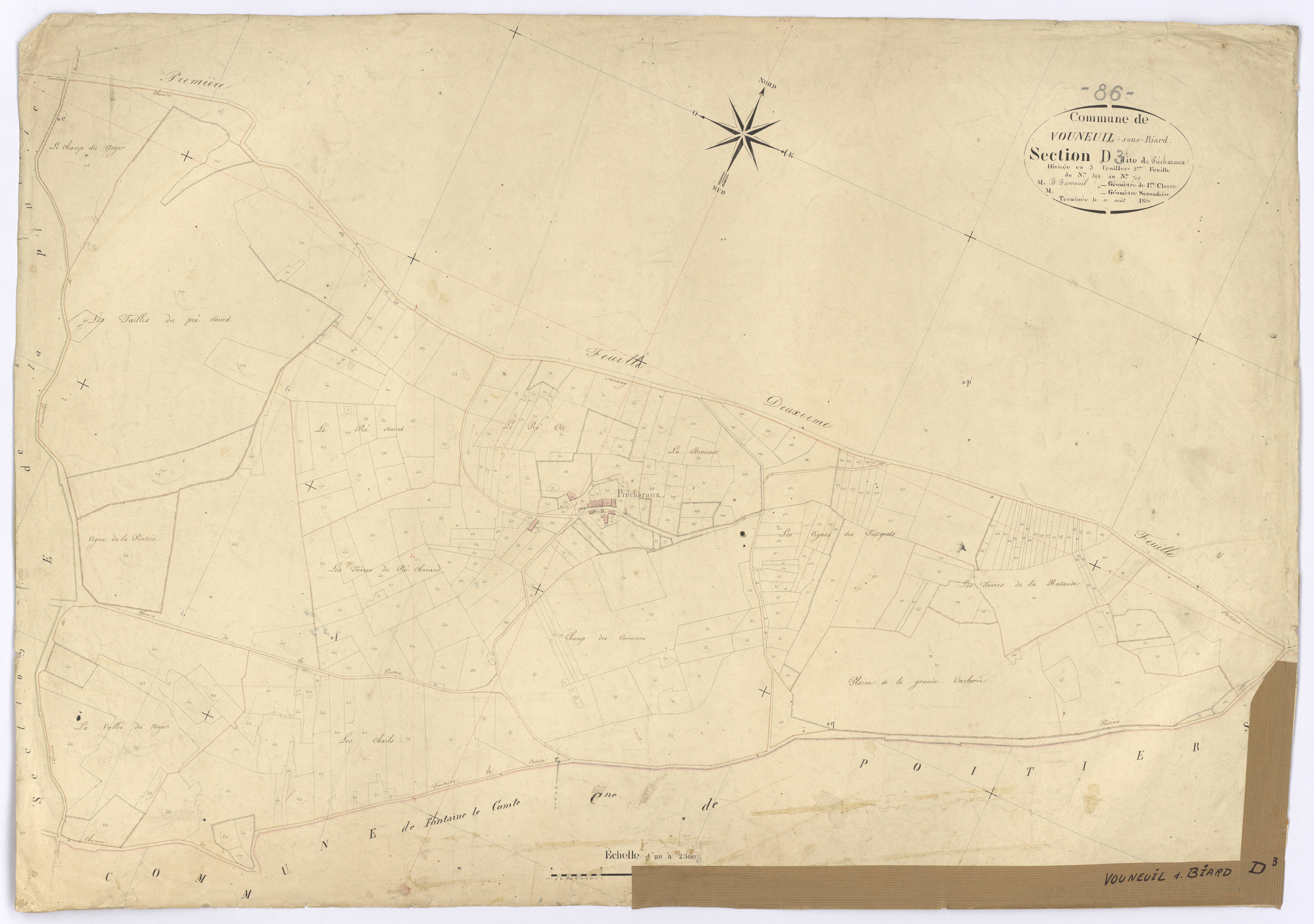 Biard - FRAD086_cadastre Plans 
