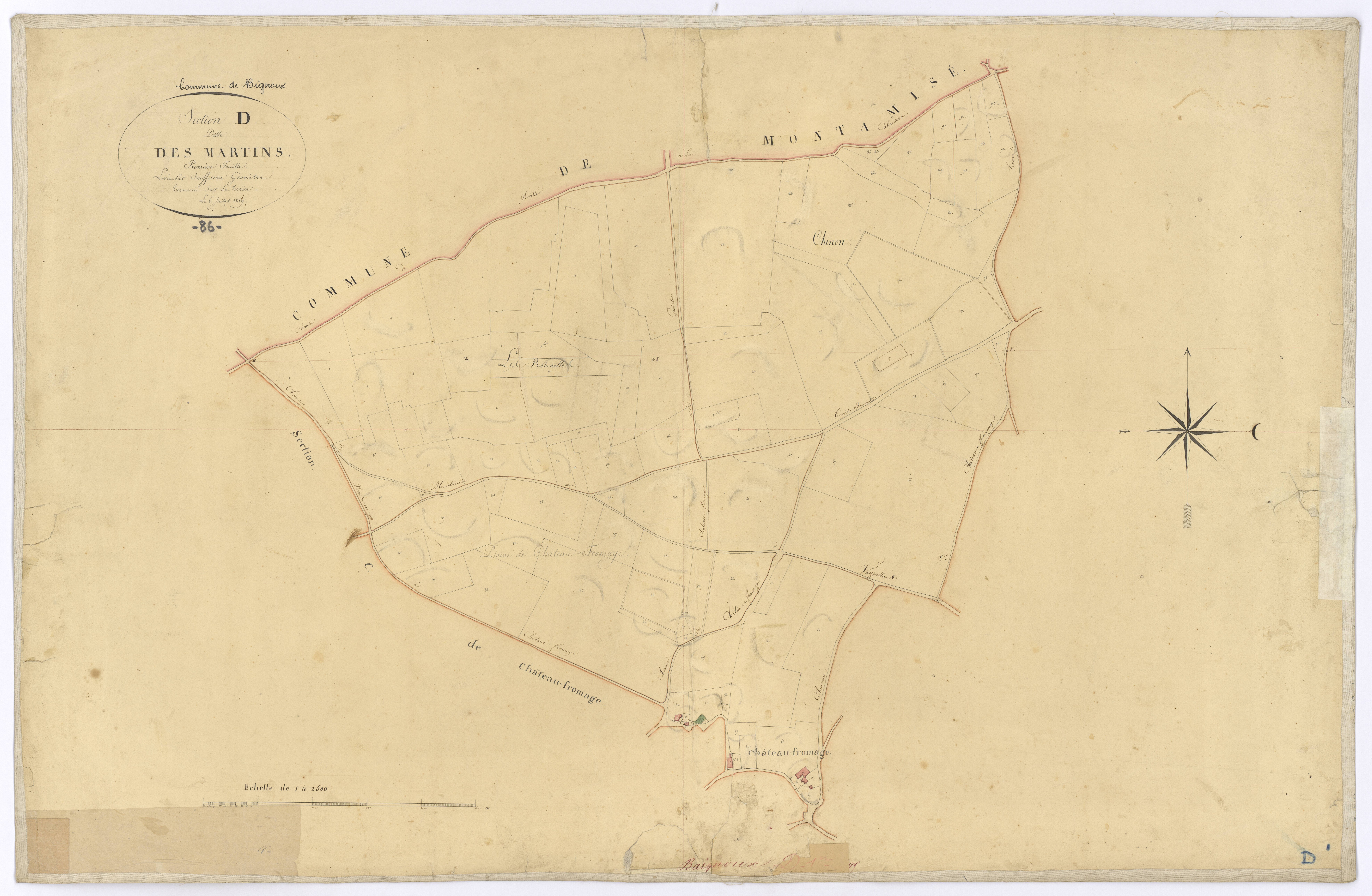 Bignoux - FRAD086_cadastre Plans 