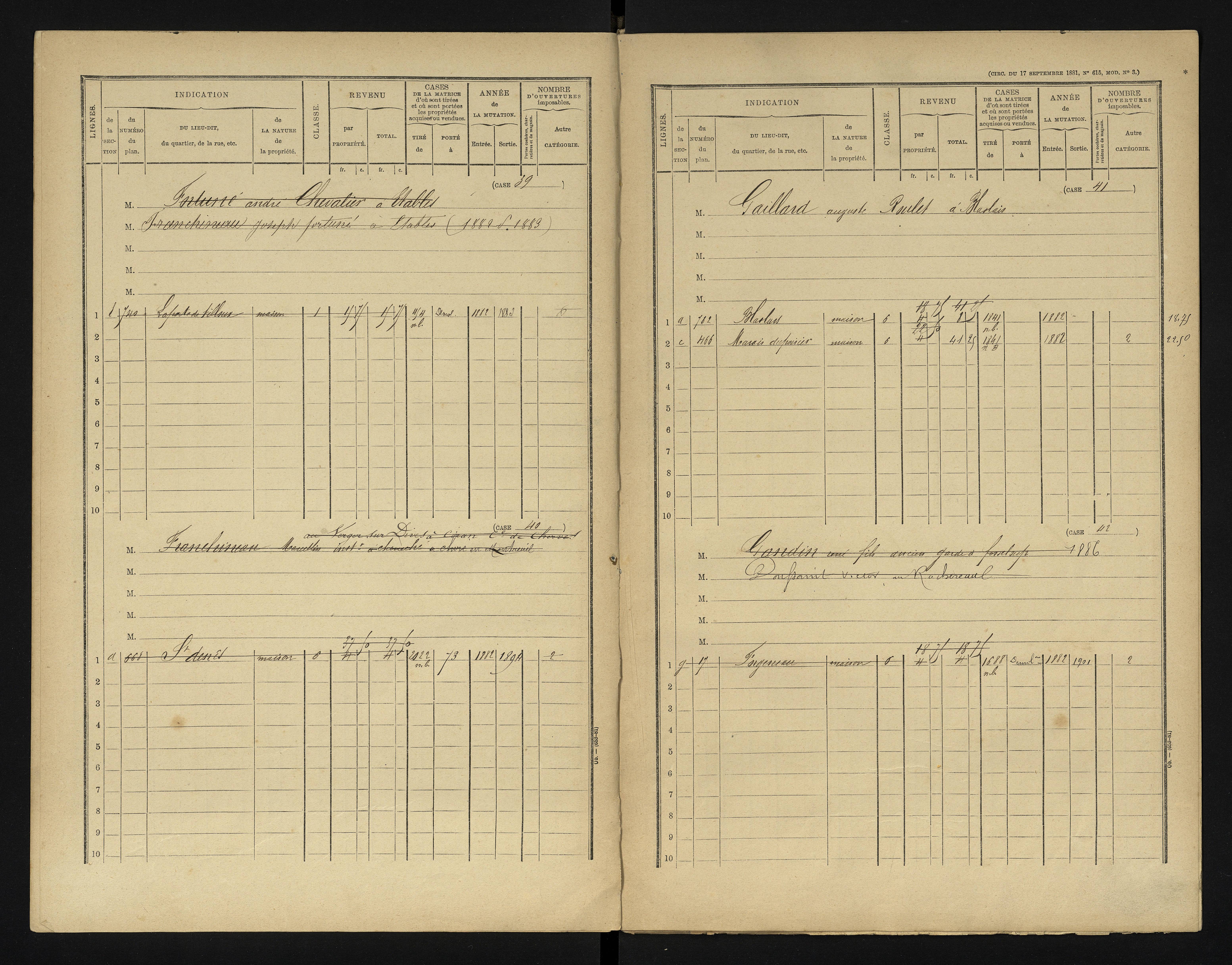 Blaslay - FRAD086_cadastre Cases 1-144 