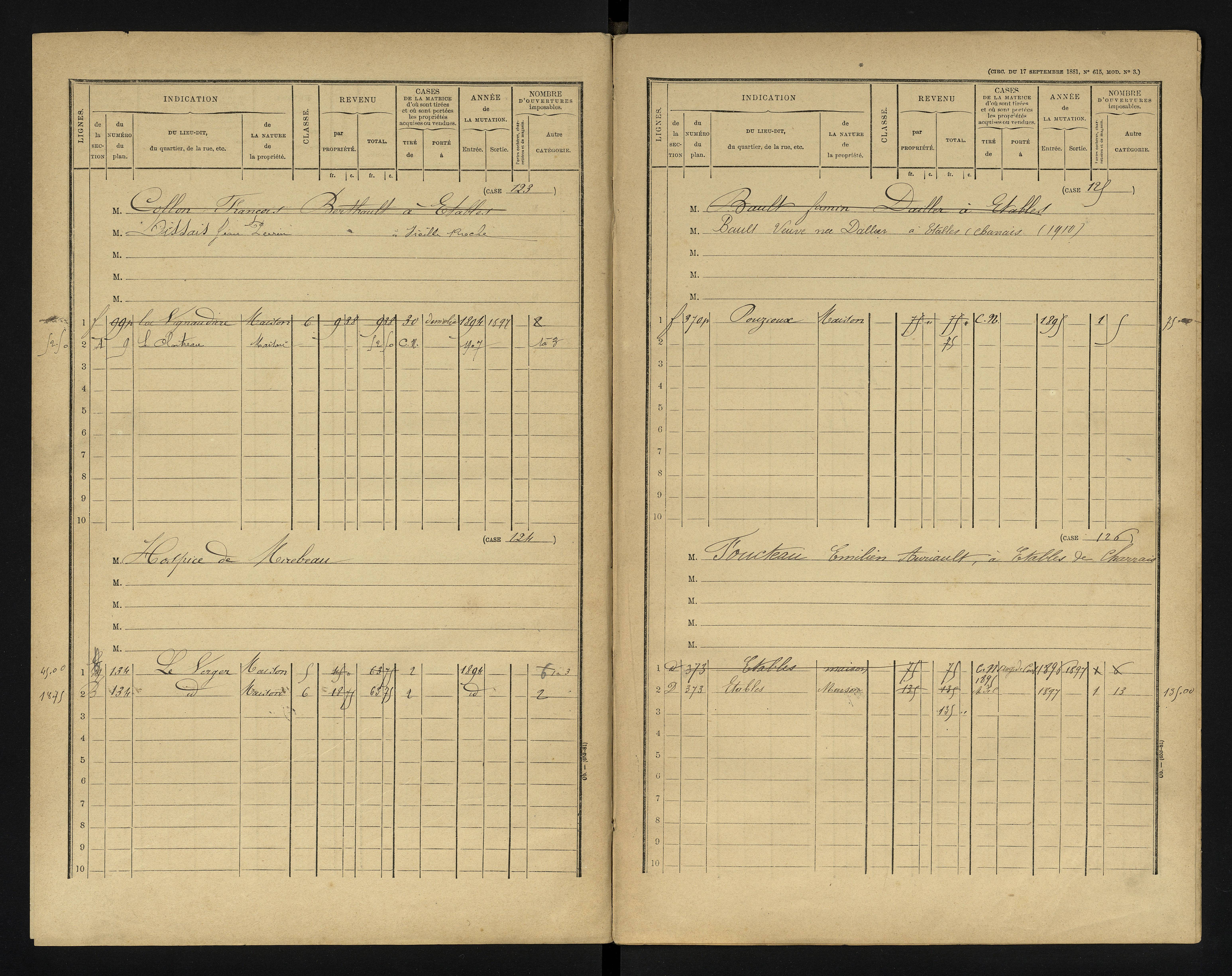 Blaslay - FRAD086_cadastre Cases 1-144 