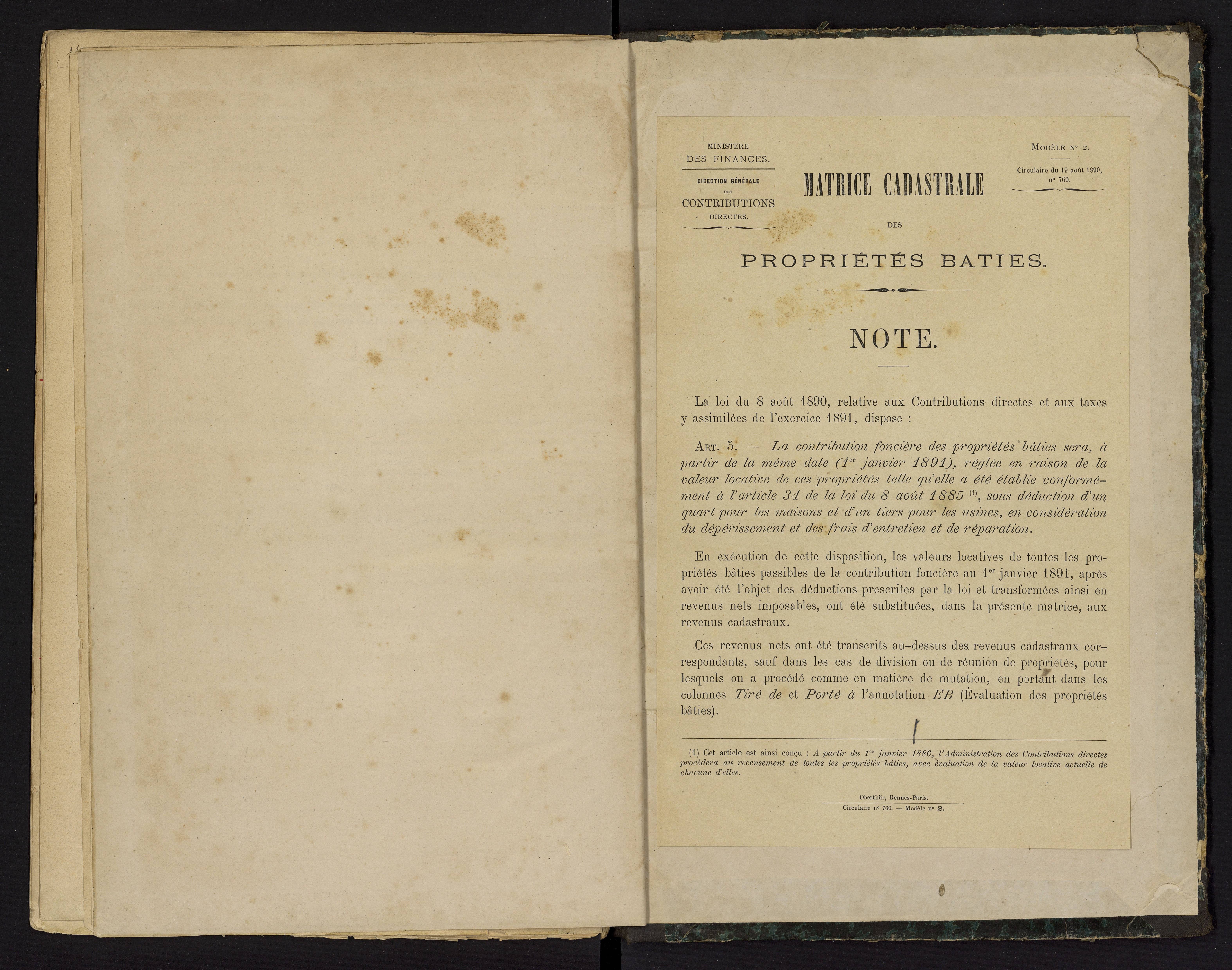 Bonnes - FRAD086_cadastre Cases 1-480 