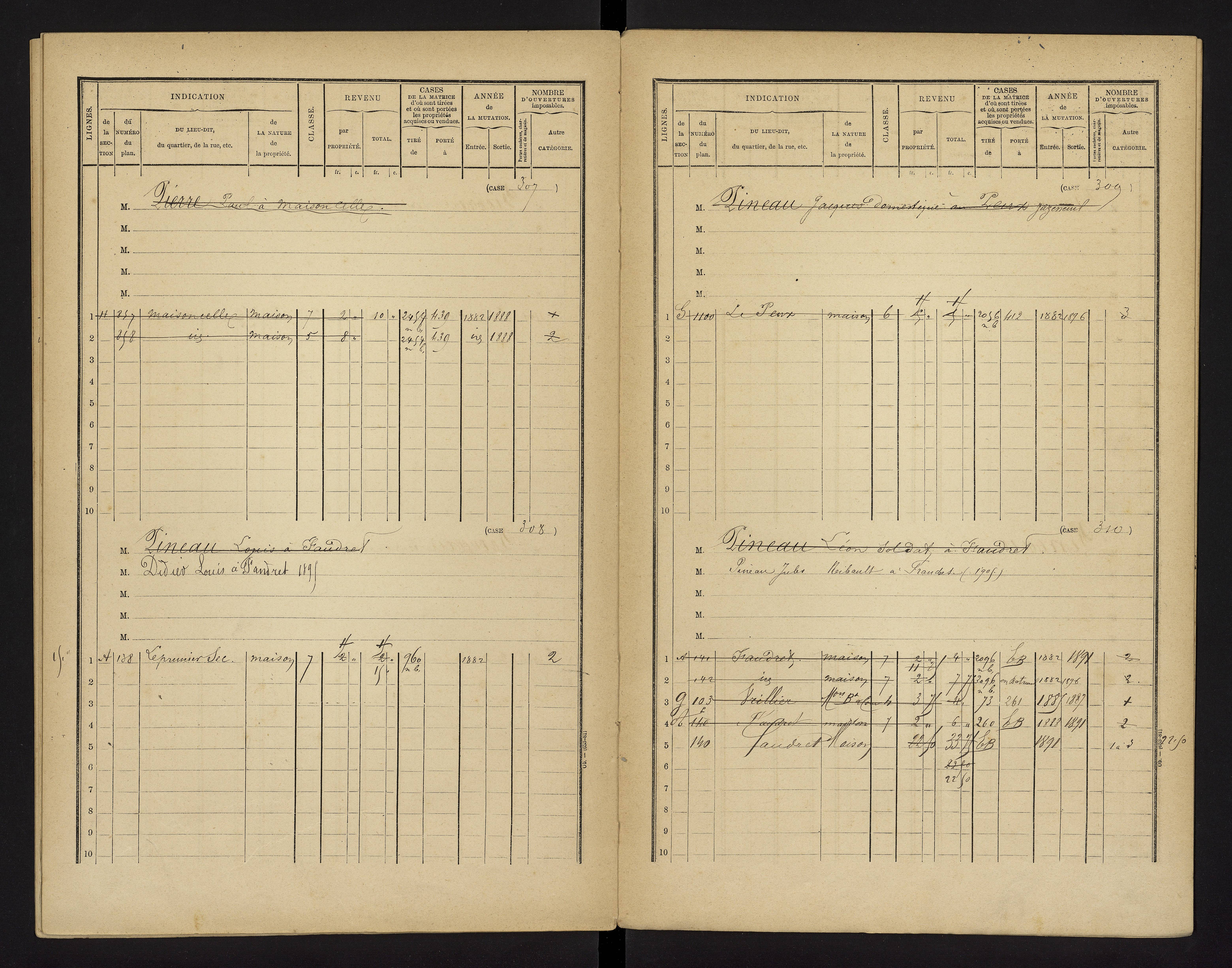 Brux - FRAD086_cadastre Cases 1-570 