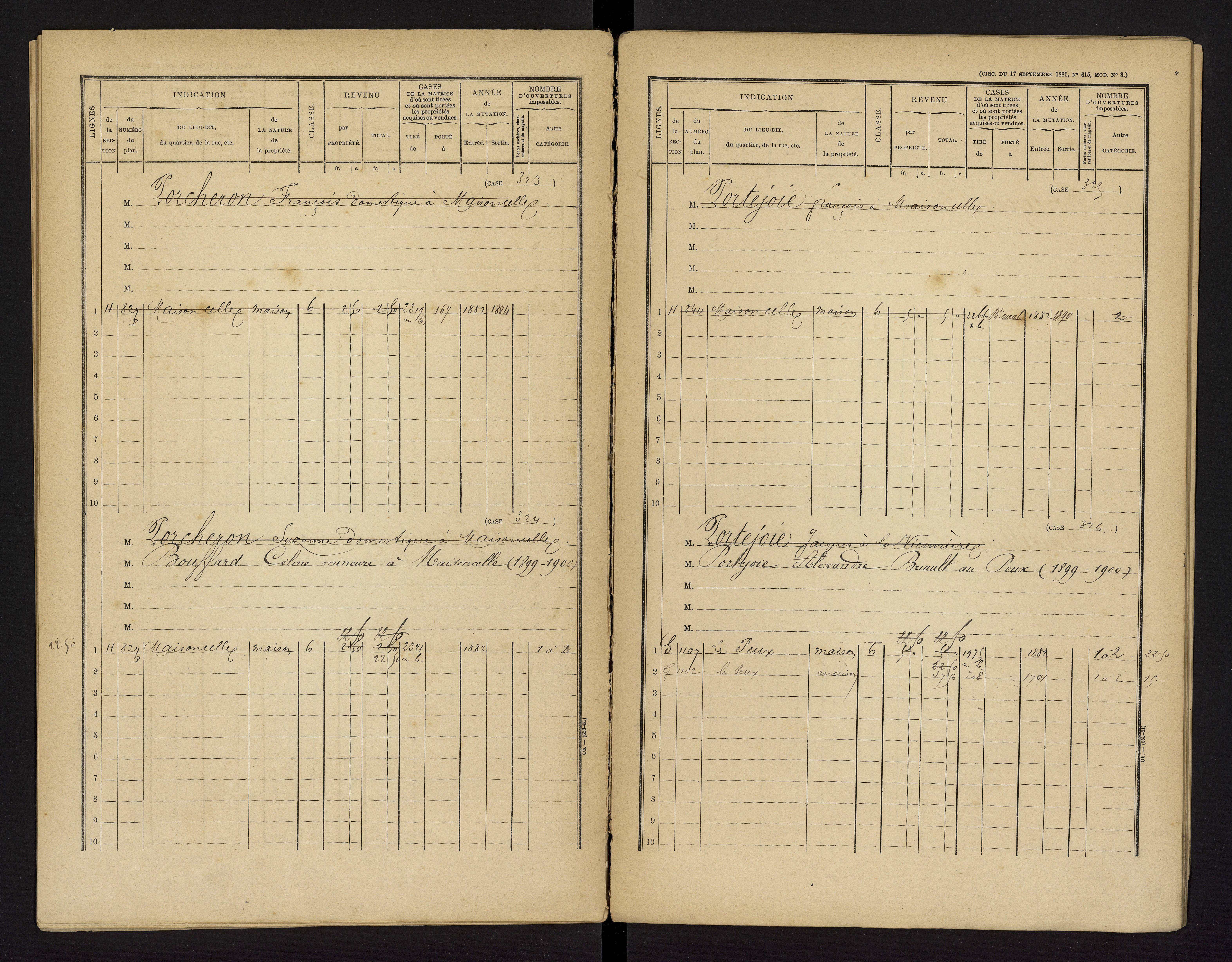 Brux - FRAD086_cadastre Cases 1-570 