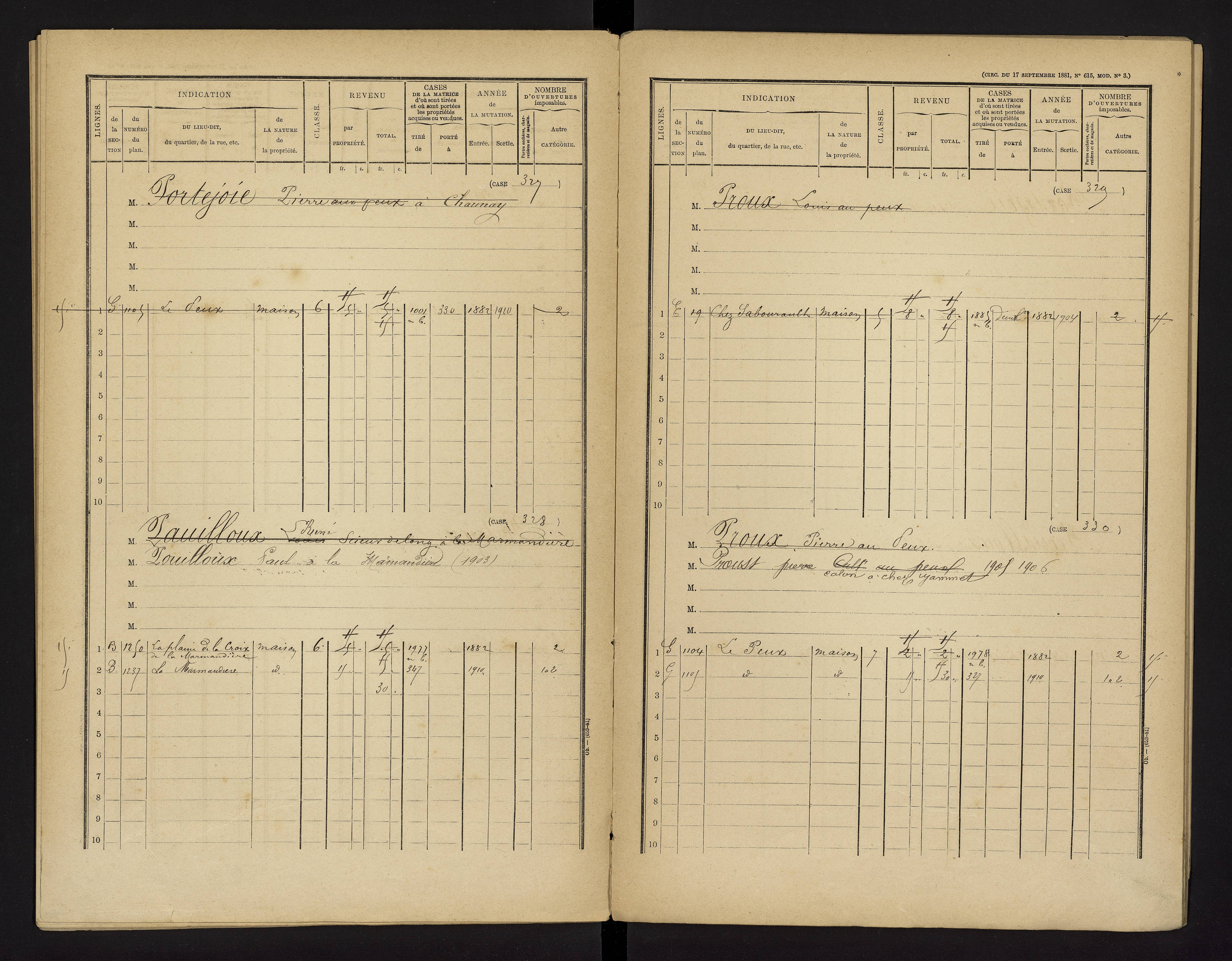 Brux - FRAD086_cadastre Cases 1-570 