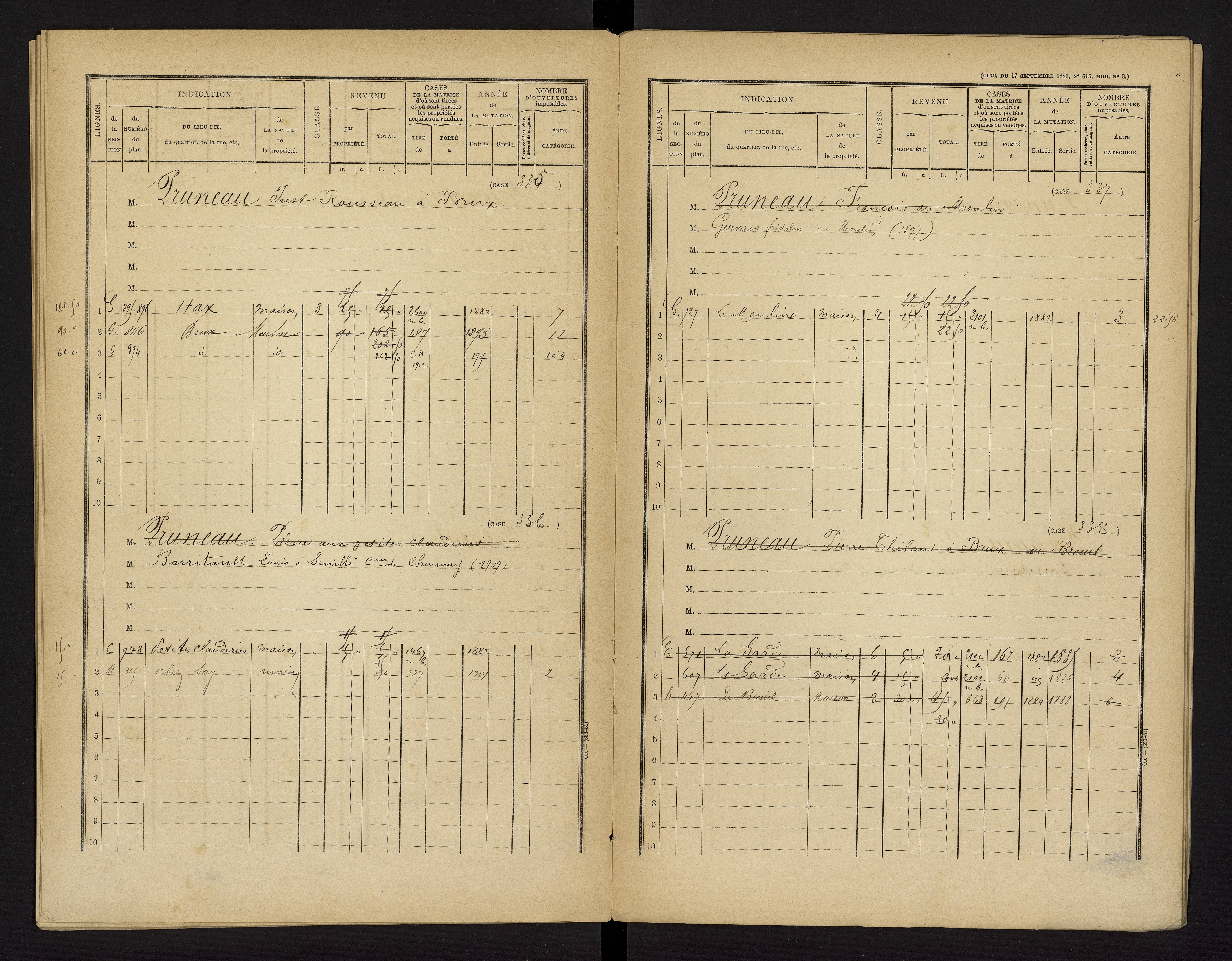 Brux - FRAD086_cadastre Cases 1-570 