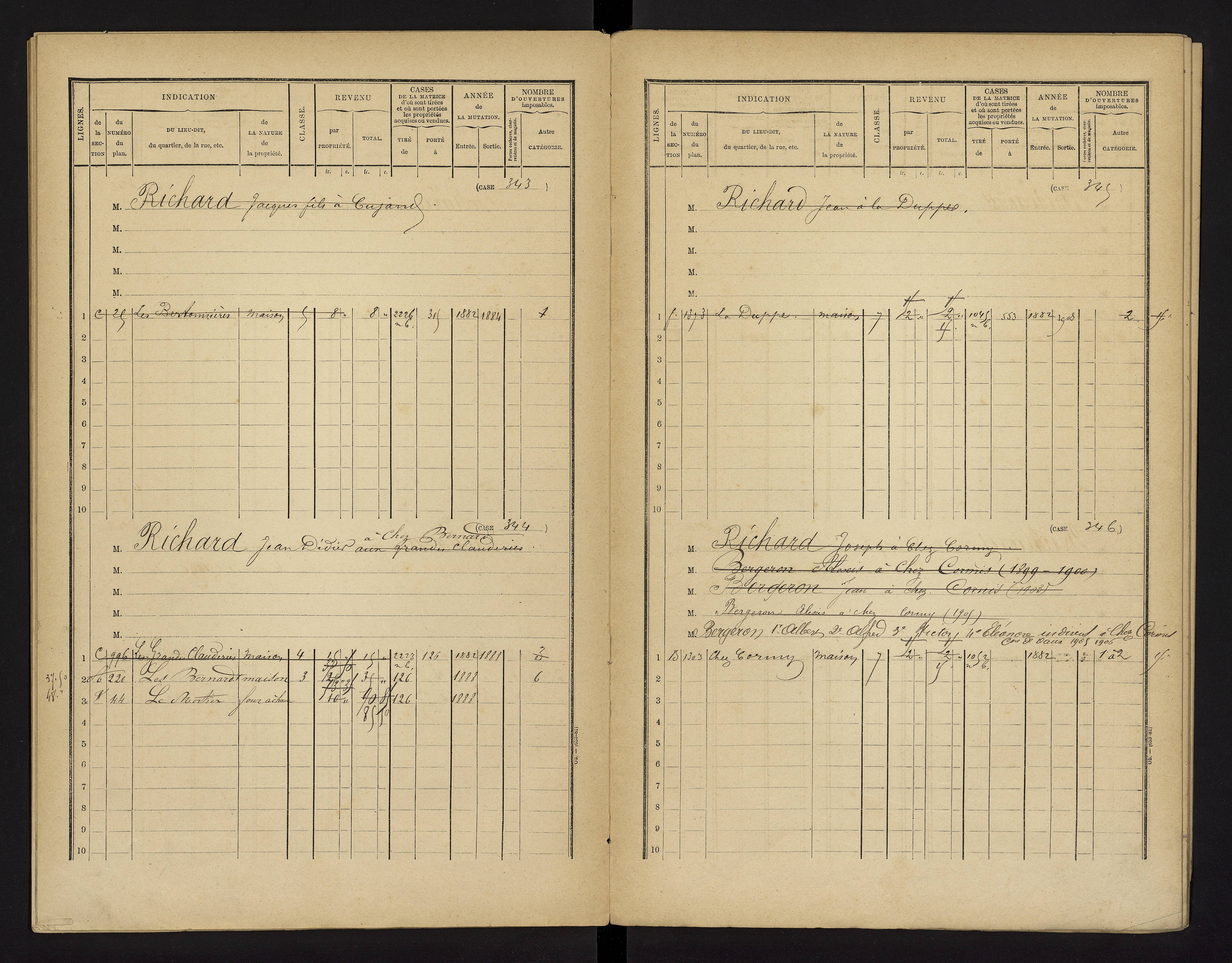 Brux - FRAD086_cadastre Cases 1-570 