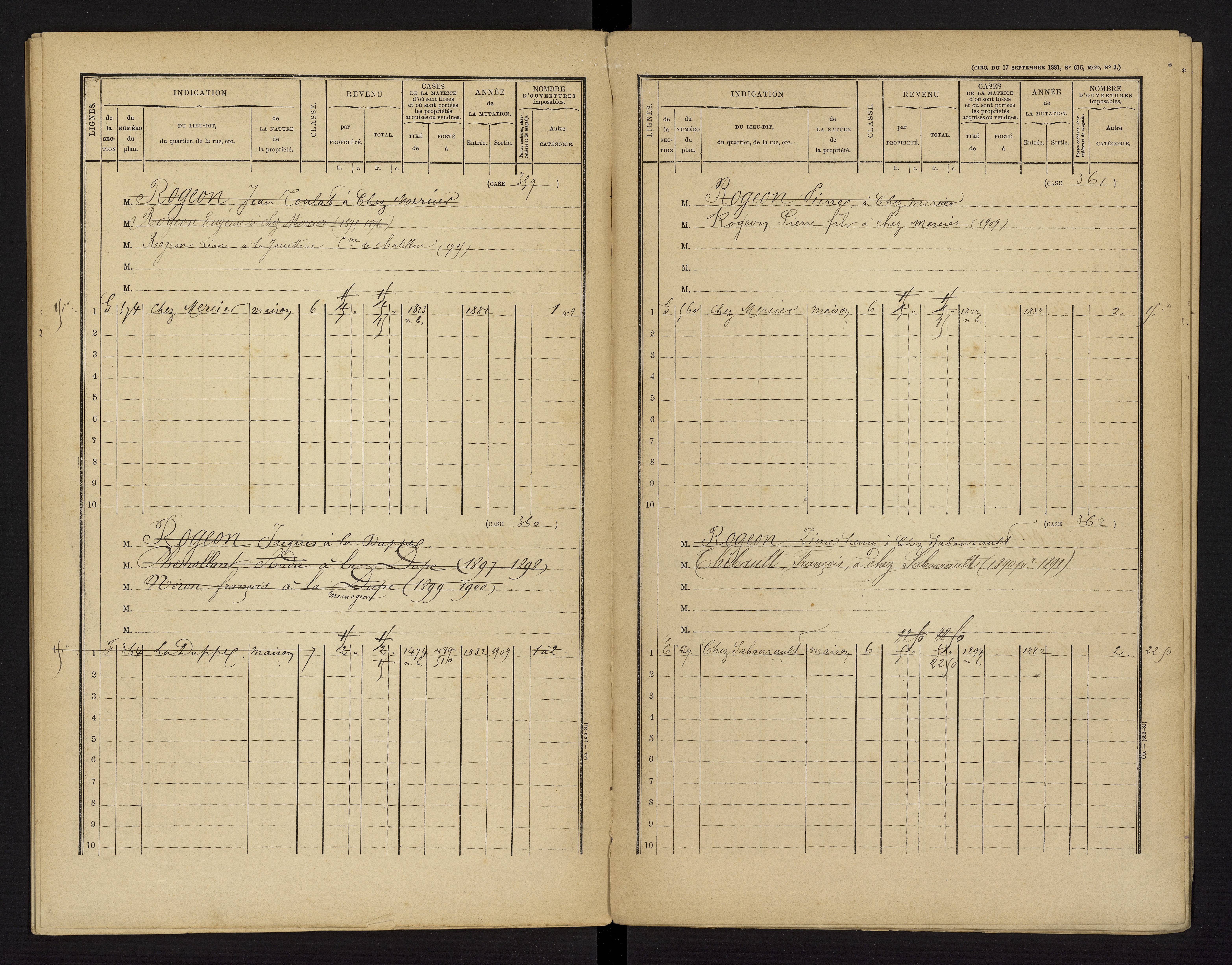 Brux - FRAD086_cadastre Cases 1-570 