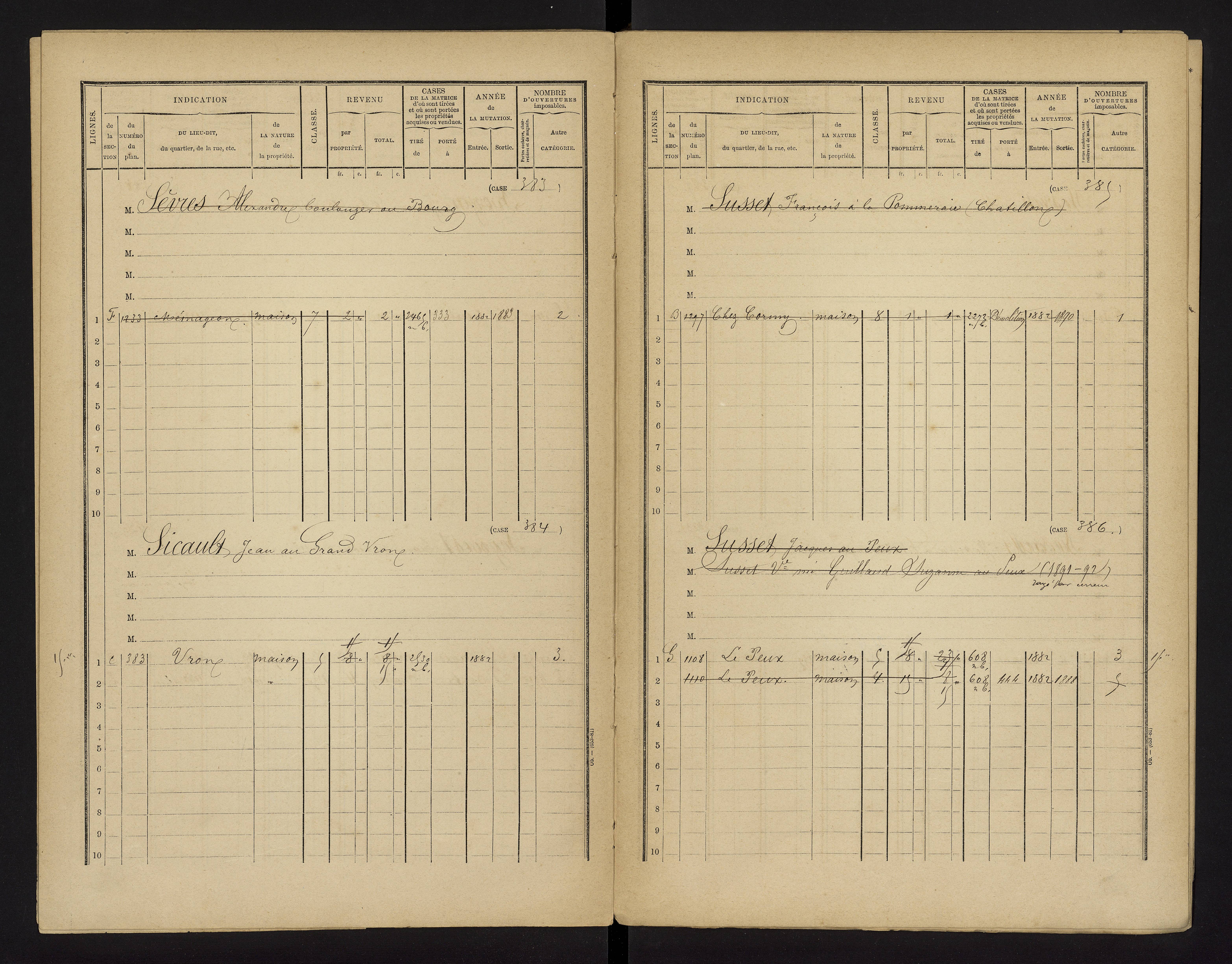 Brux - FRAD086_cadastre Cases 1-570 