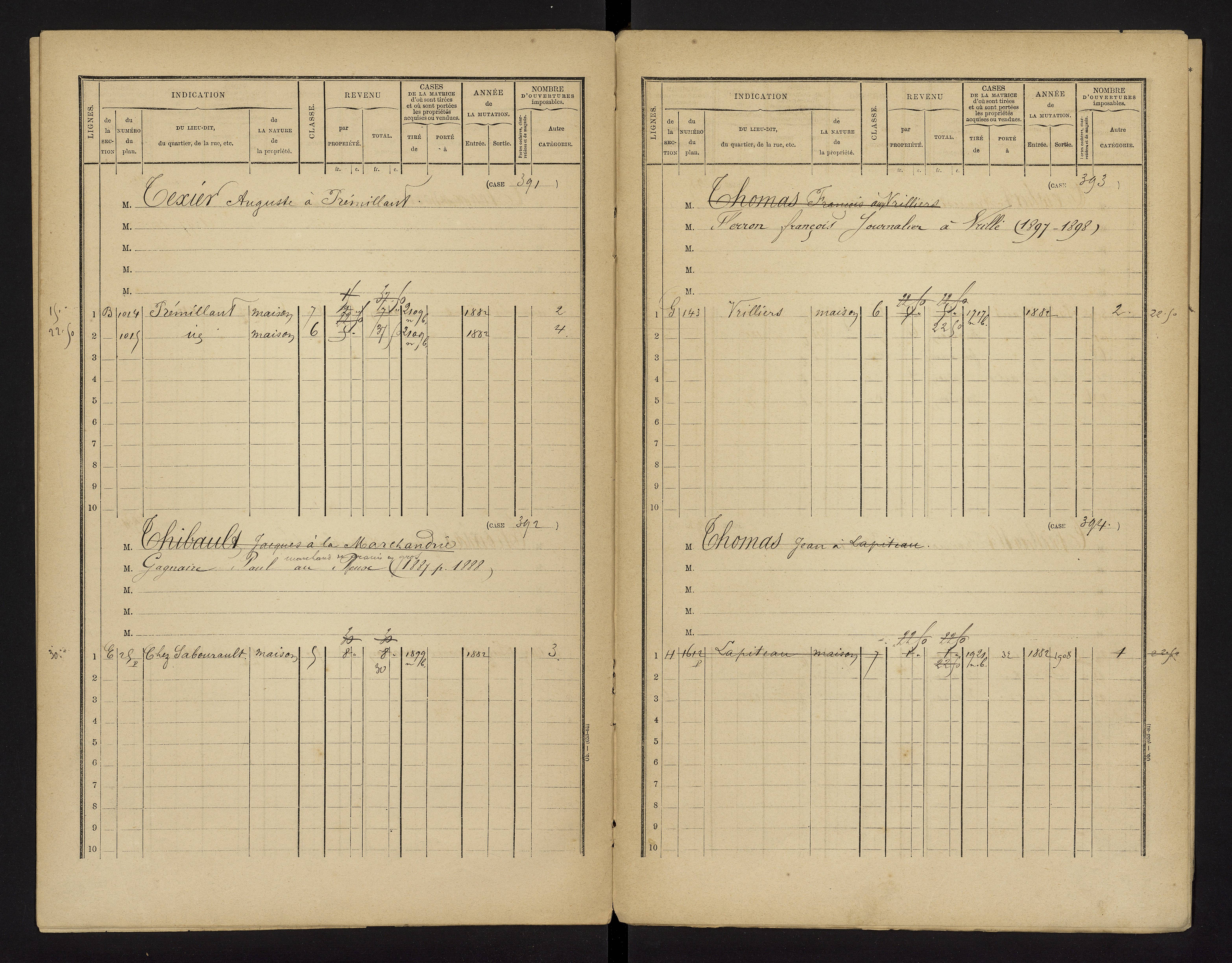 Brux - FRAD086_cadastre Cases 1-570 