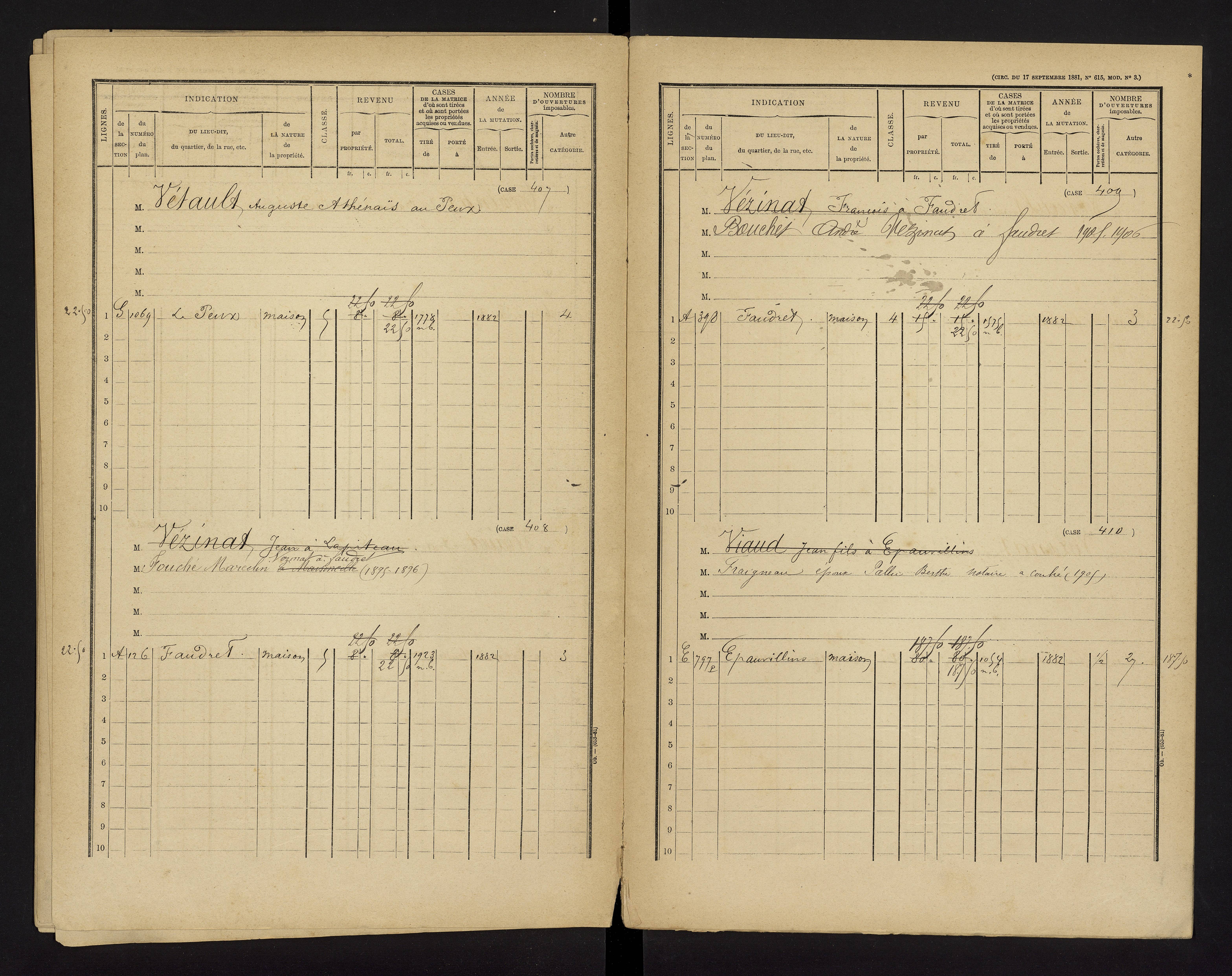 Brux - FRAD086_cadastre Cases 1-570 