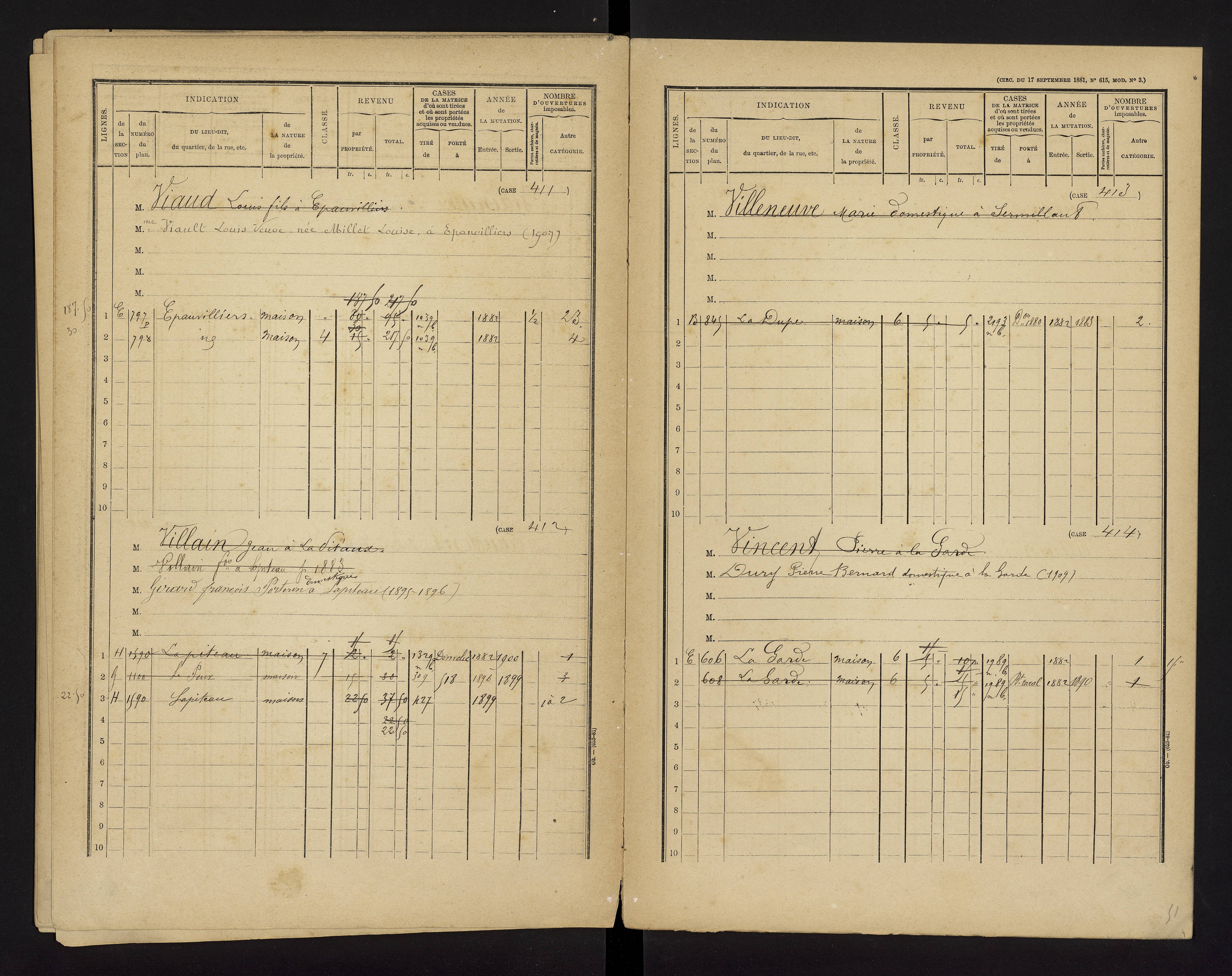 Brux - FRAD086_cadastre Cases 1-570 