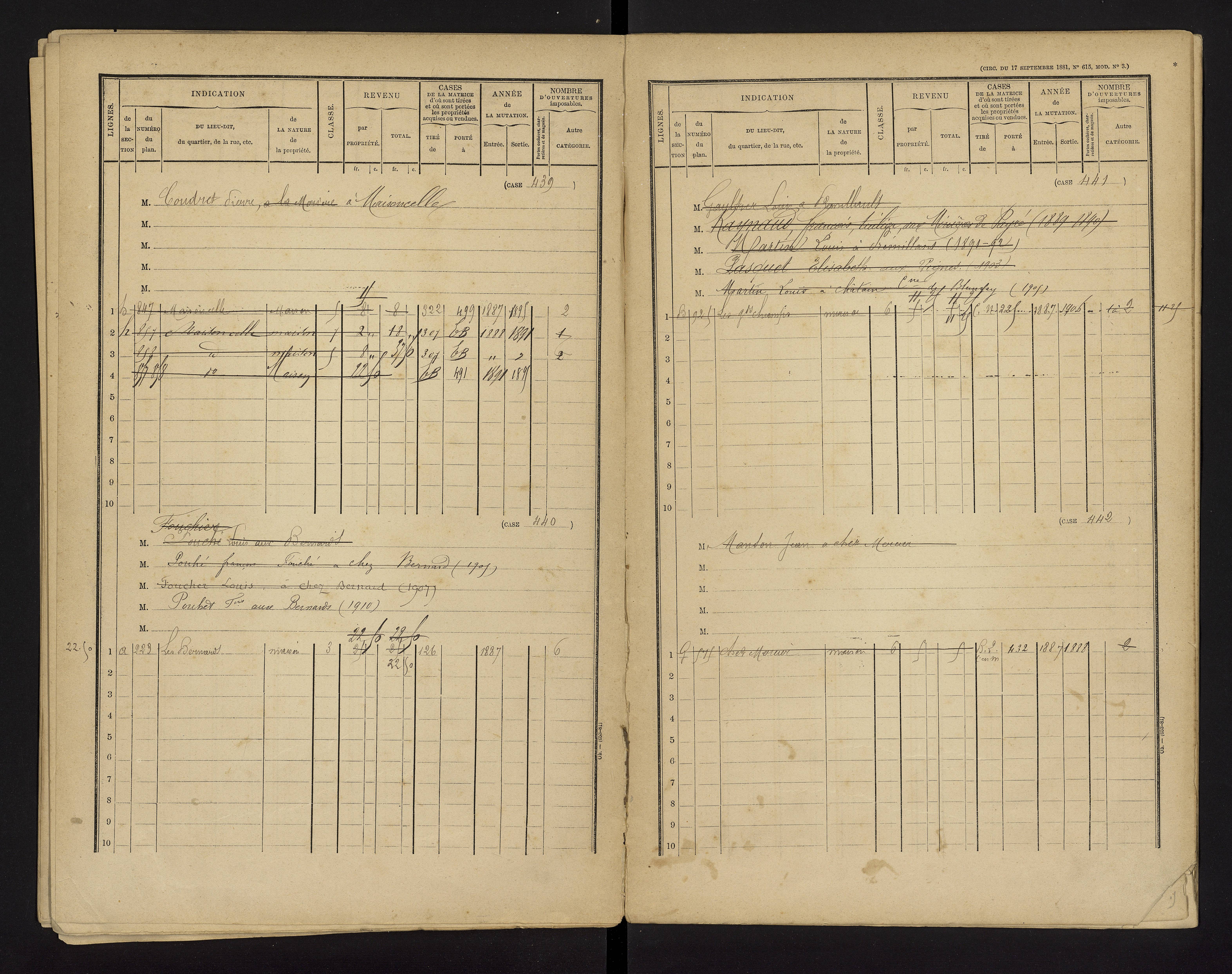 Brux - FRAD086_cadastre Cases 1-570 