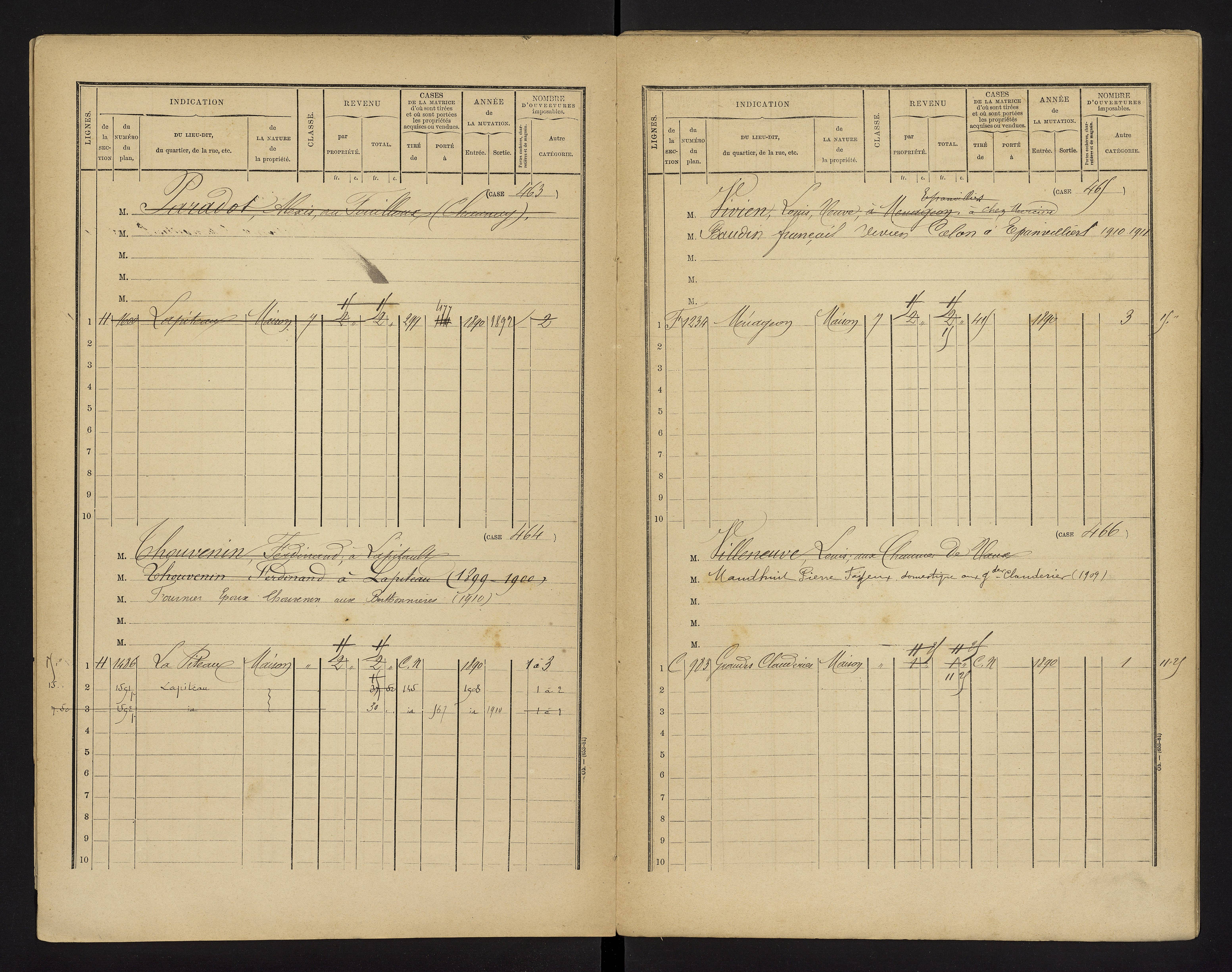 Brux - FRAD086_cadastre Cases 1-570 