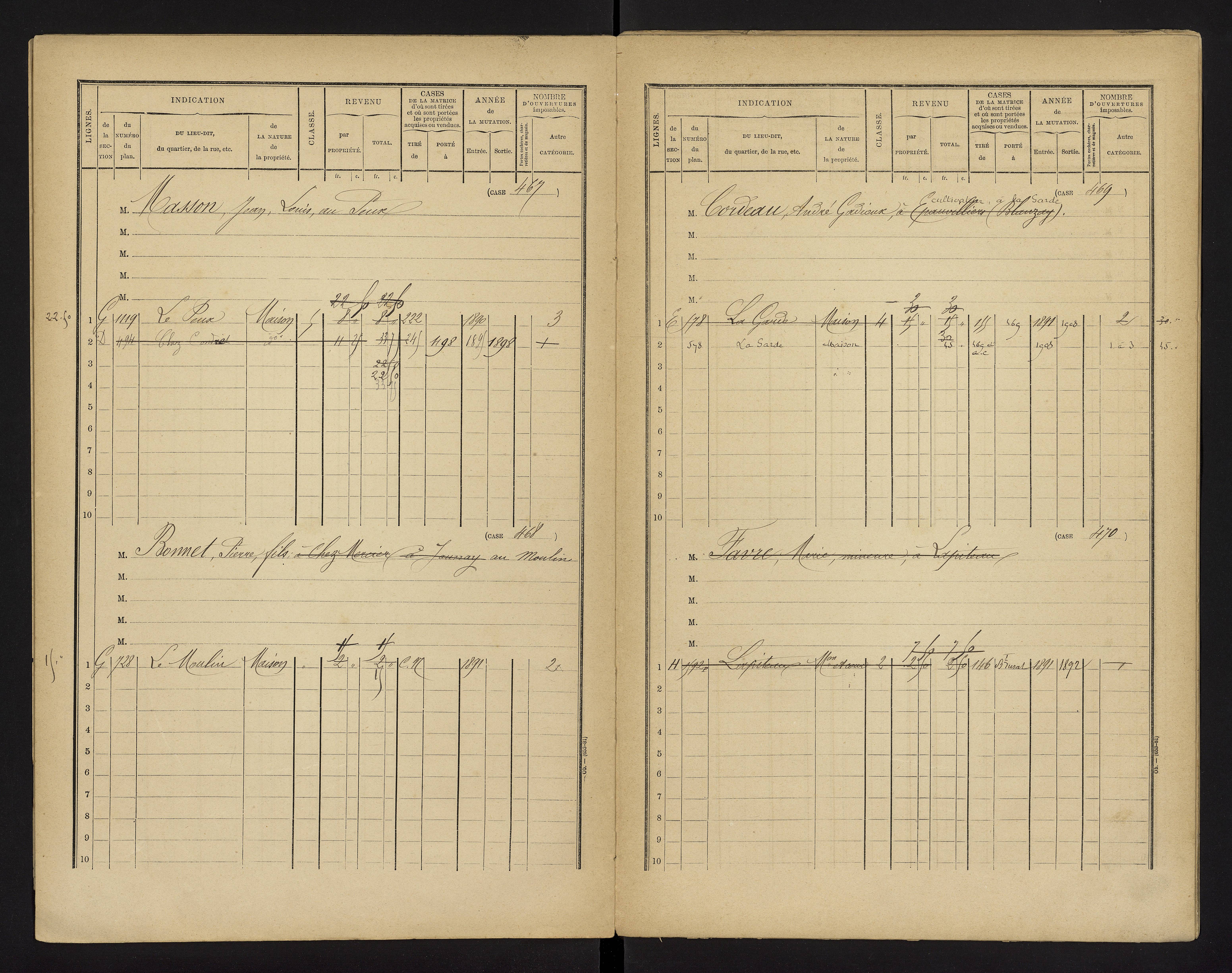 Brux - FRAD086_cadastre Cases 1-570 