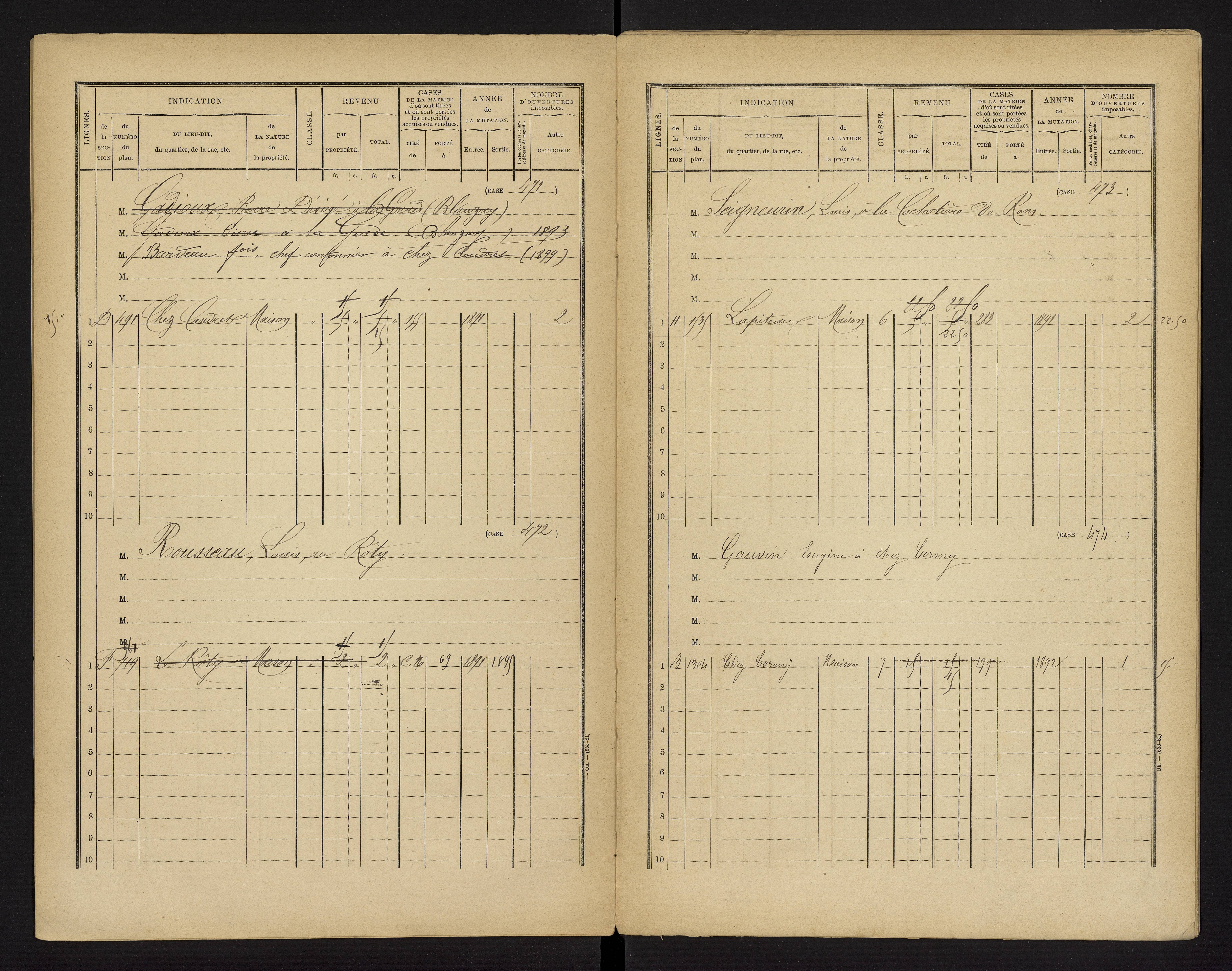 Brux - FRAD086_cadastre Cases 1-570 