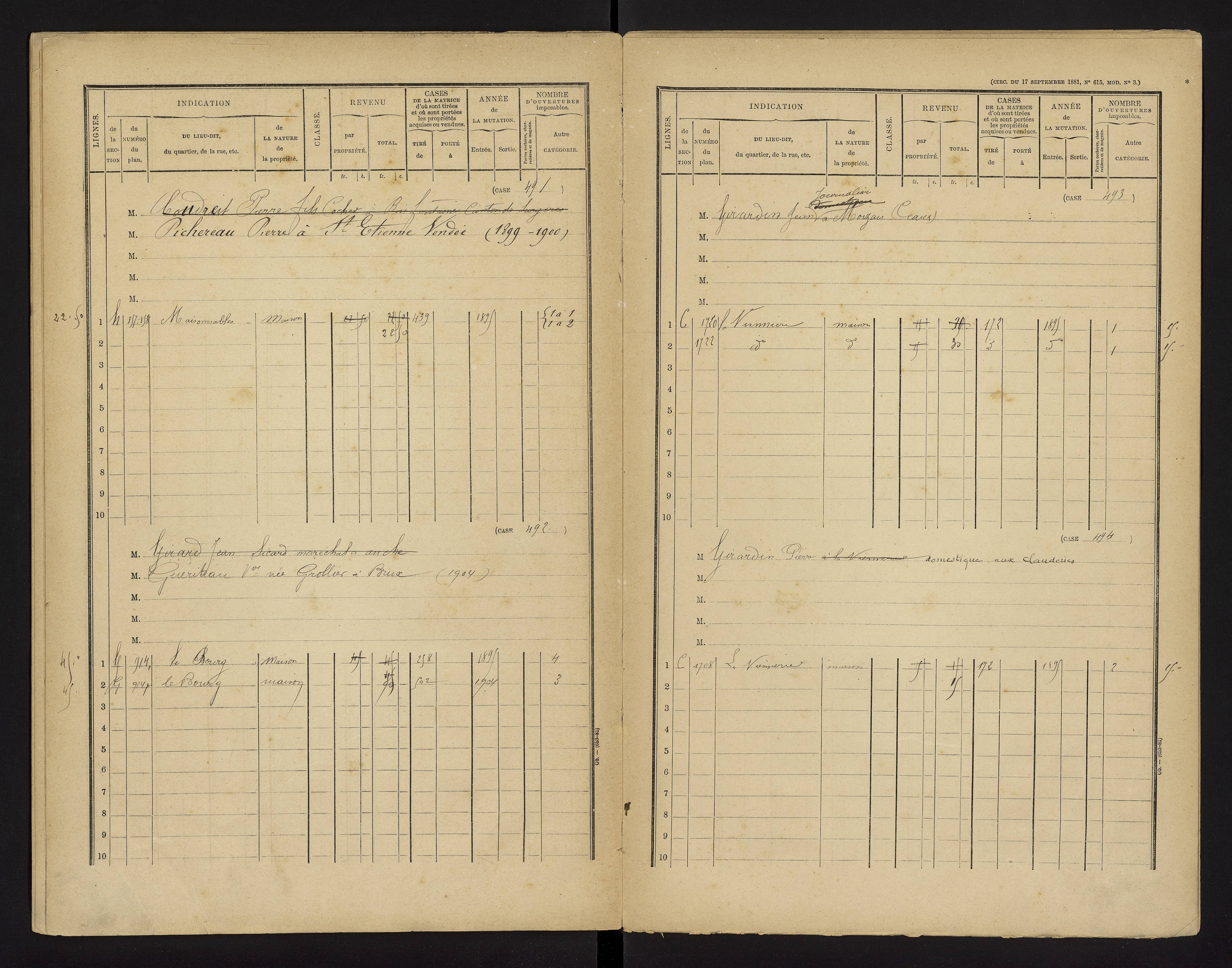 Brux - FRAD086_cadastre Cases 1-570 