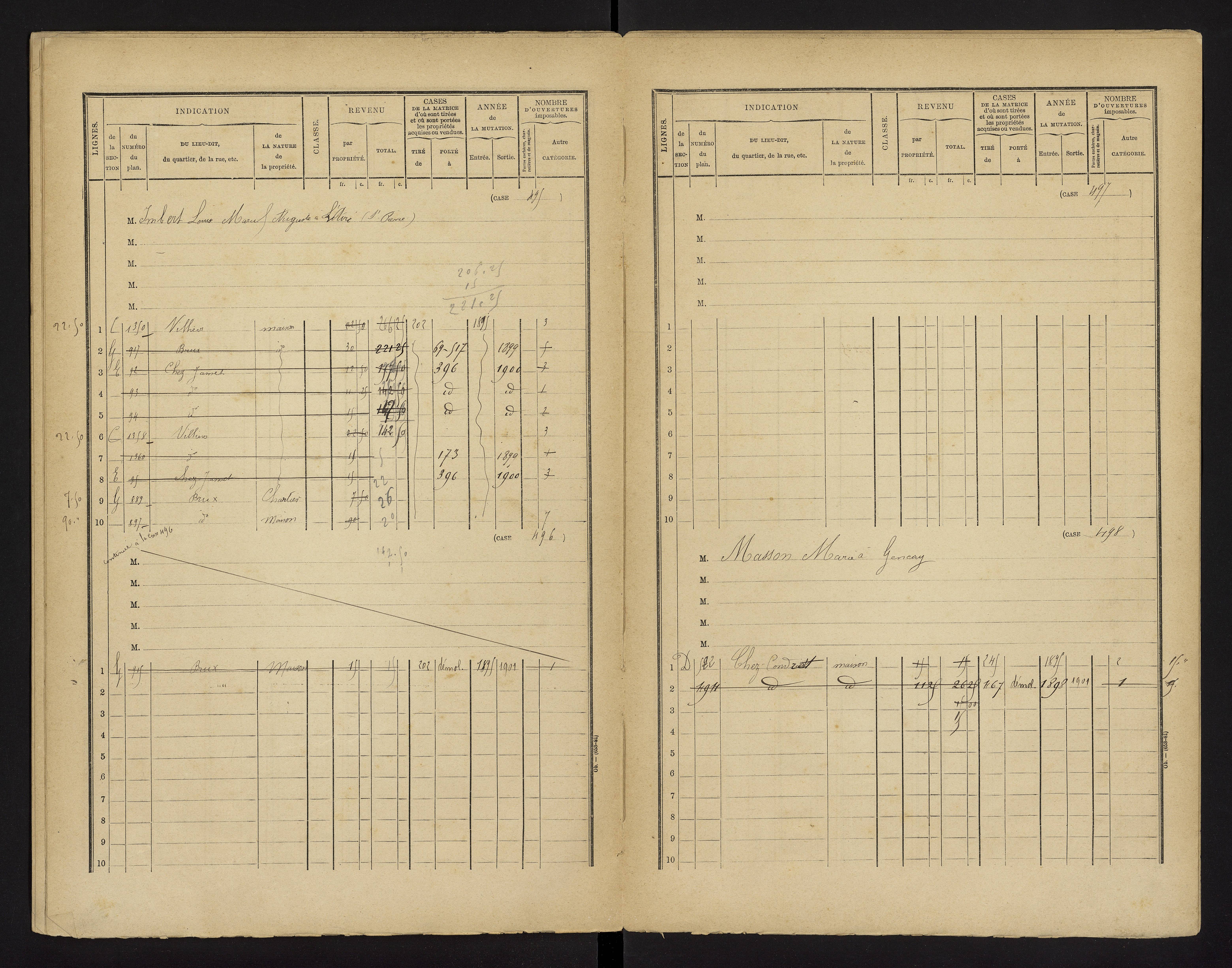 Brux - FRAD086_cadastre Cases 1-570 